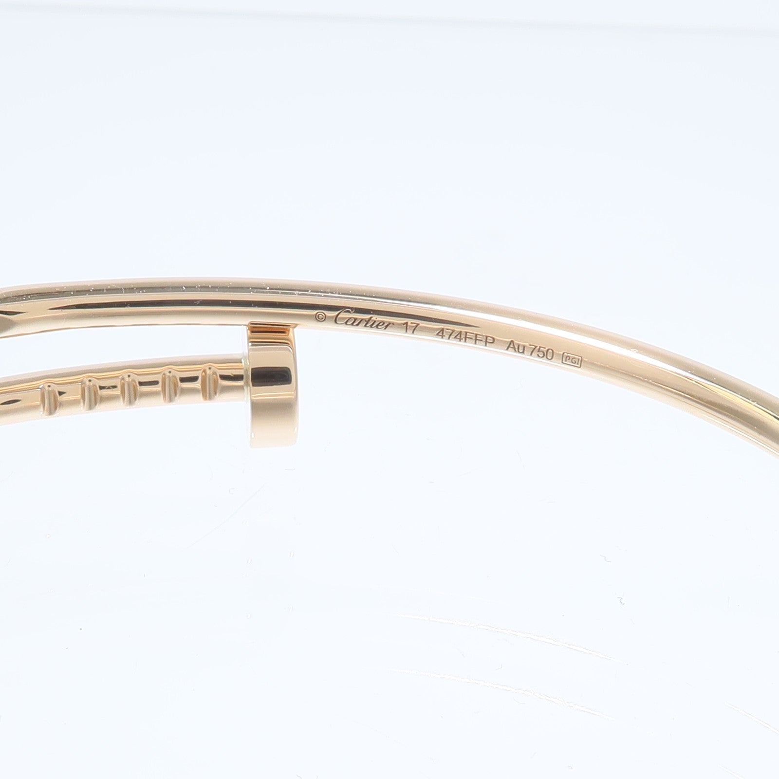 CARTIER 18K玫瑰金Juste un Clou Small手鐲