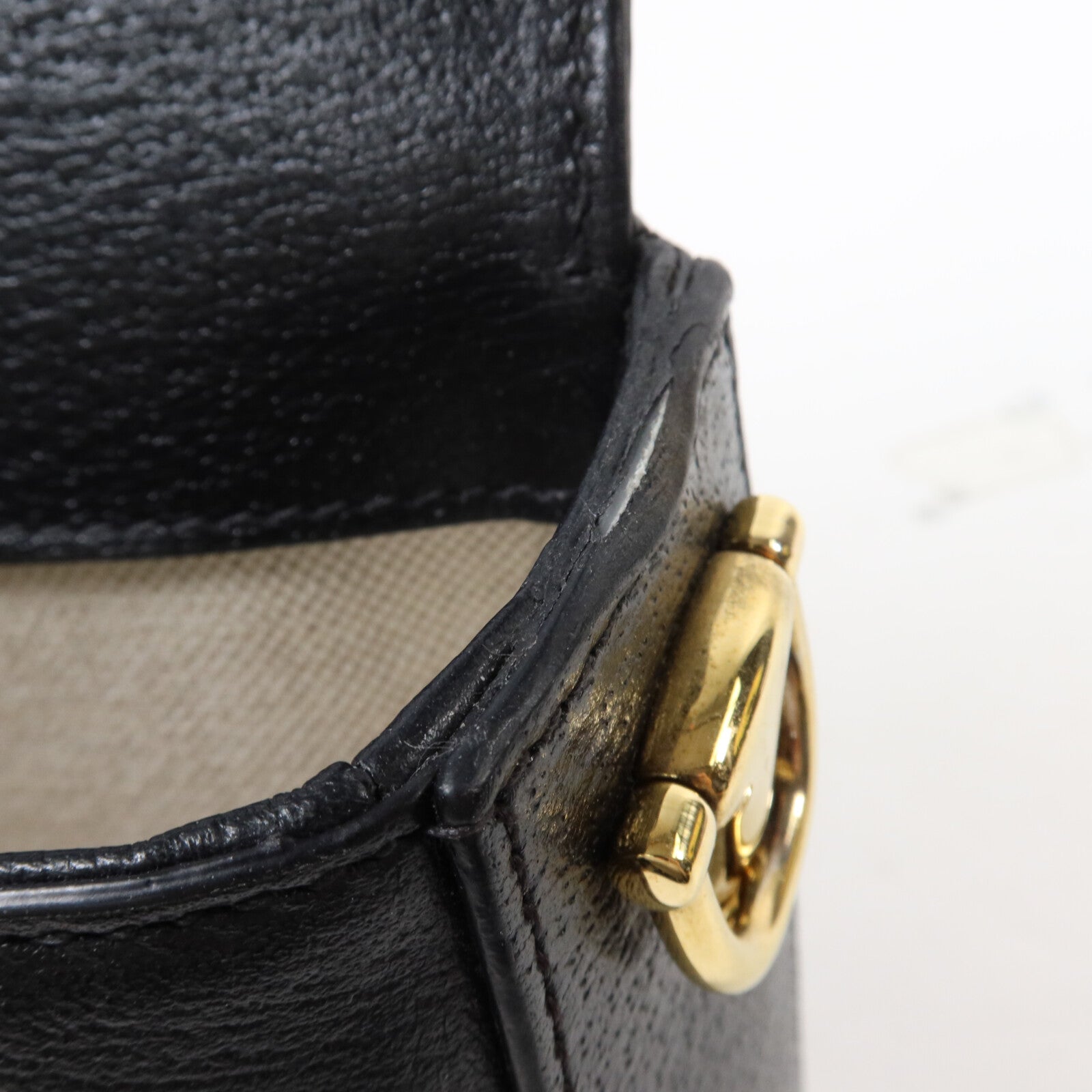 GUCCI 牛皮皮革Gucci x Adidas Horsebit 1955 Small金扣肩背袋