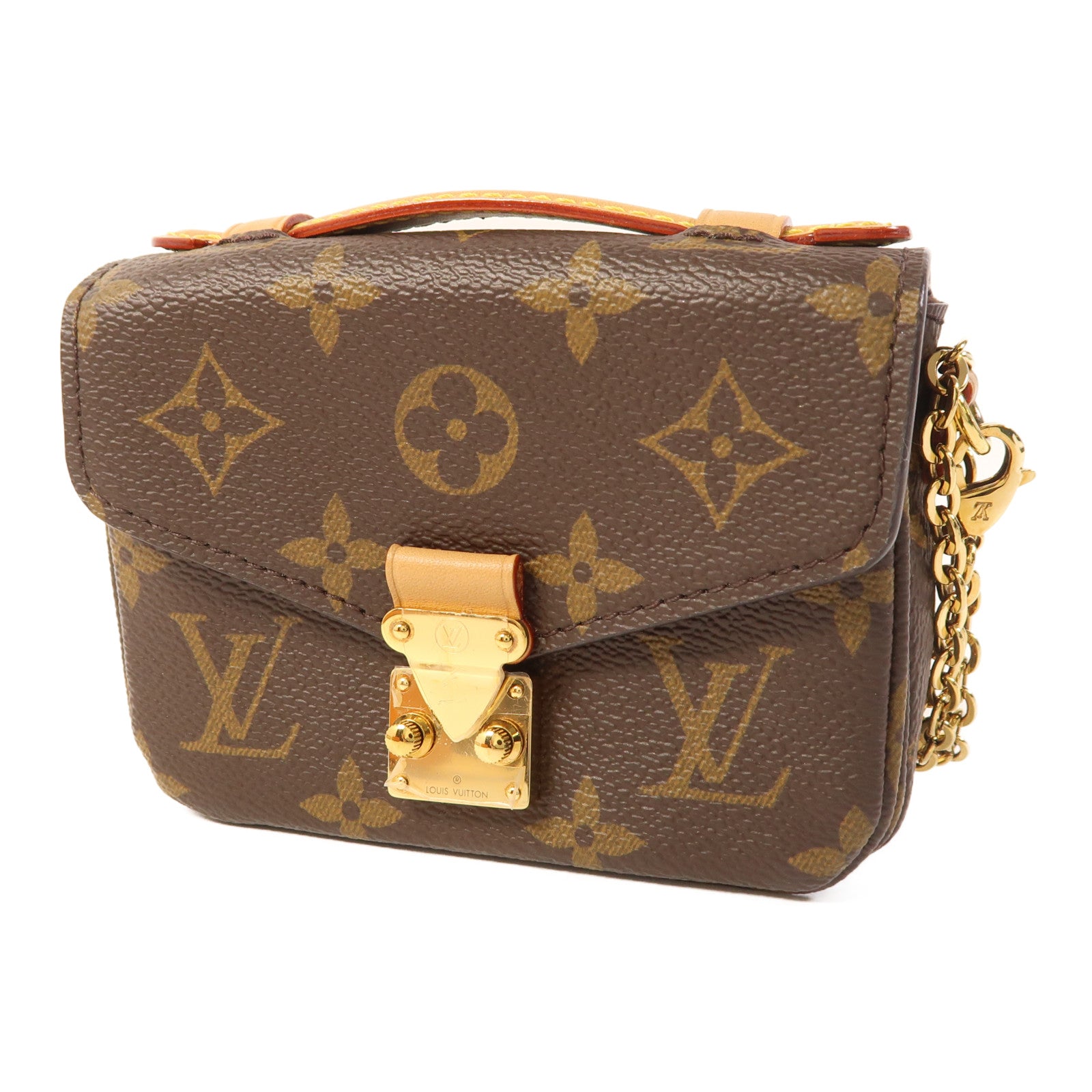 LOUIS VUITTON Monogram Micro Metis金扣肩背袋