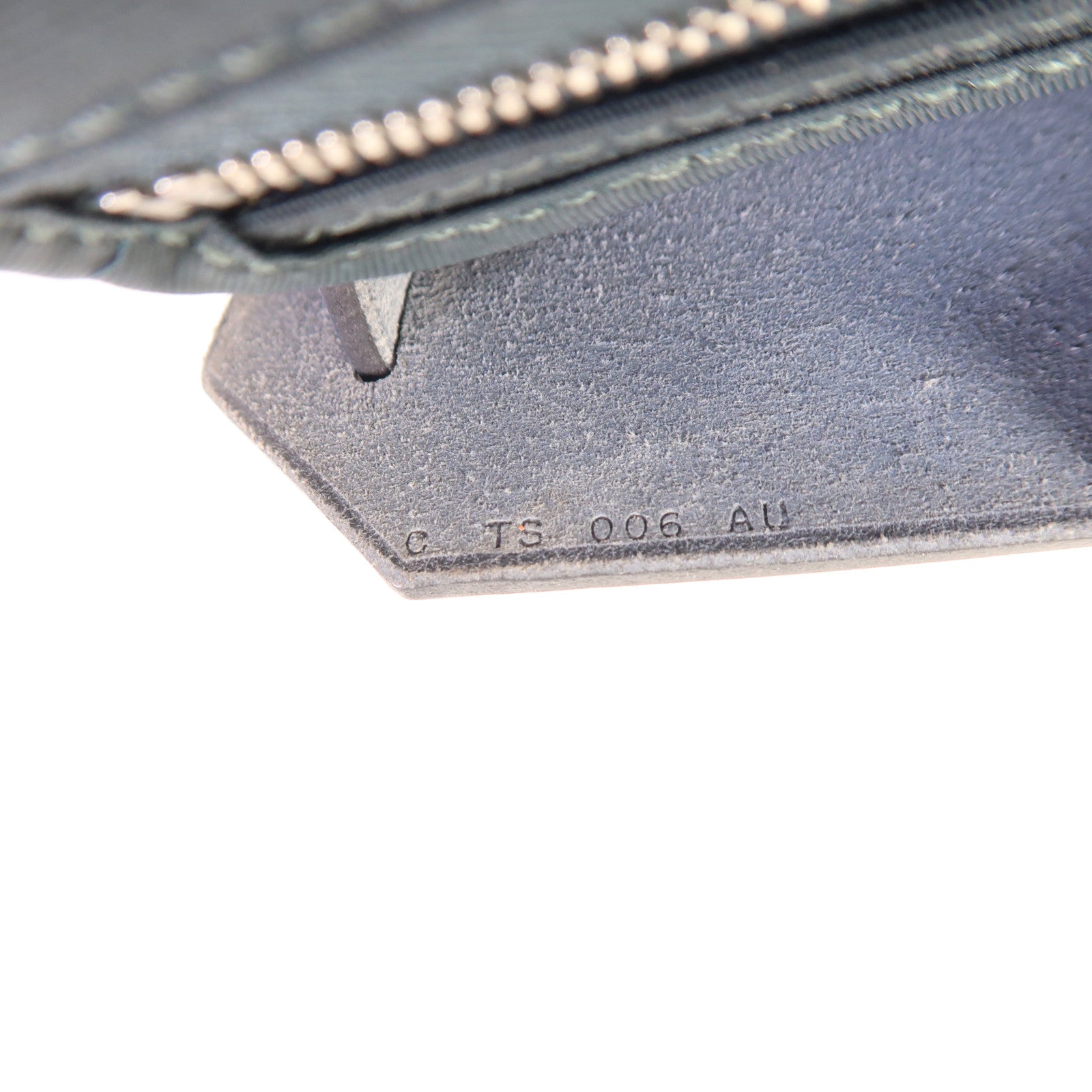 HERMES 帆布Herbag PM銀扣手挽肩背兩用袋Vert Cypress/Bleu Saphir