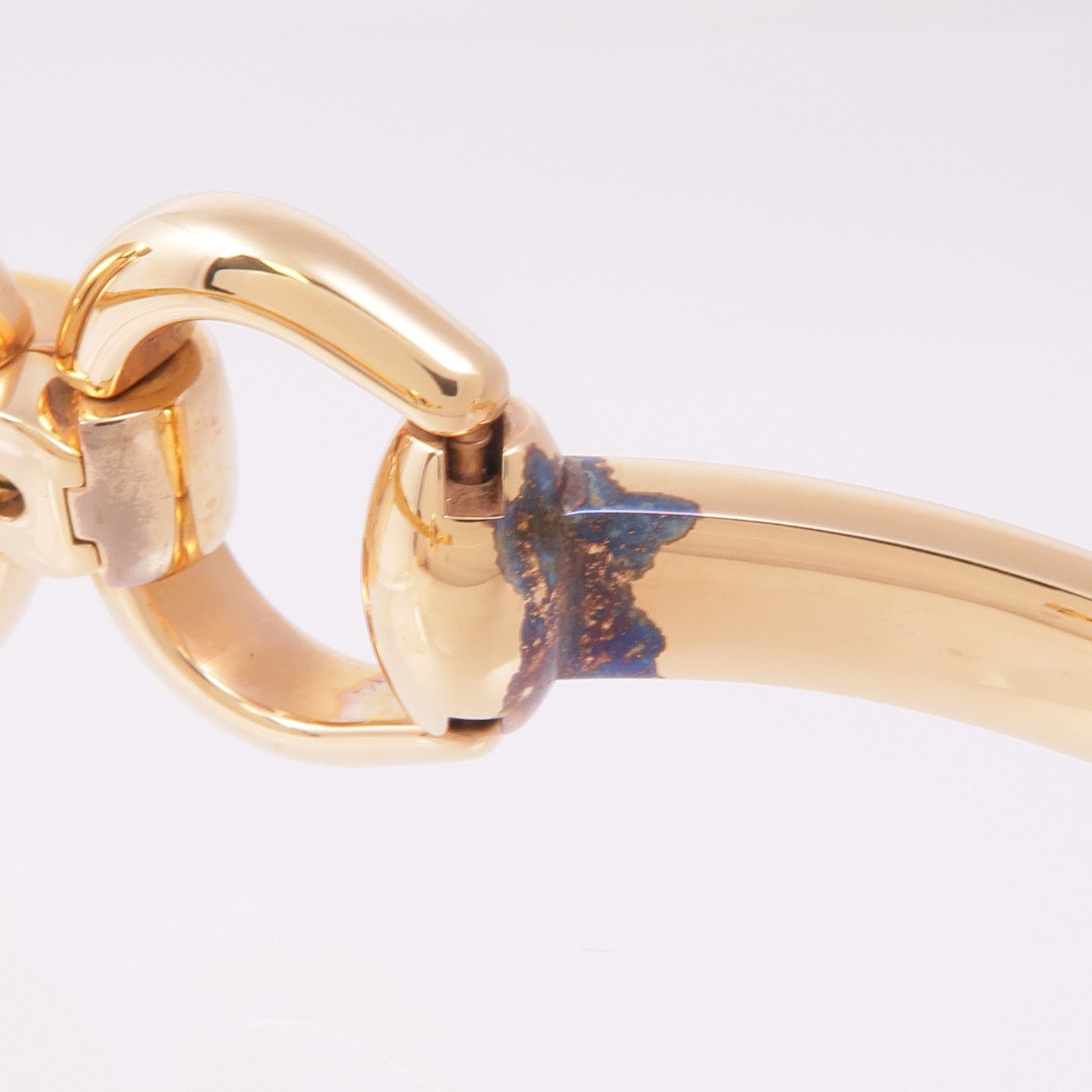 GUCCI Horsebit Rose Gold Steel 139.5