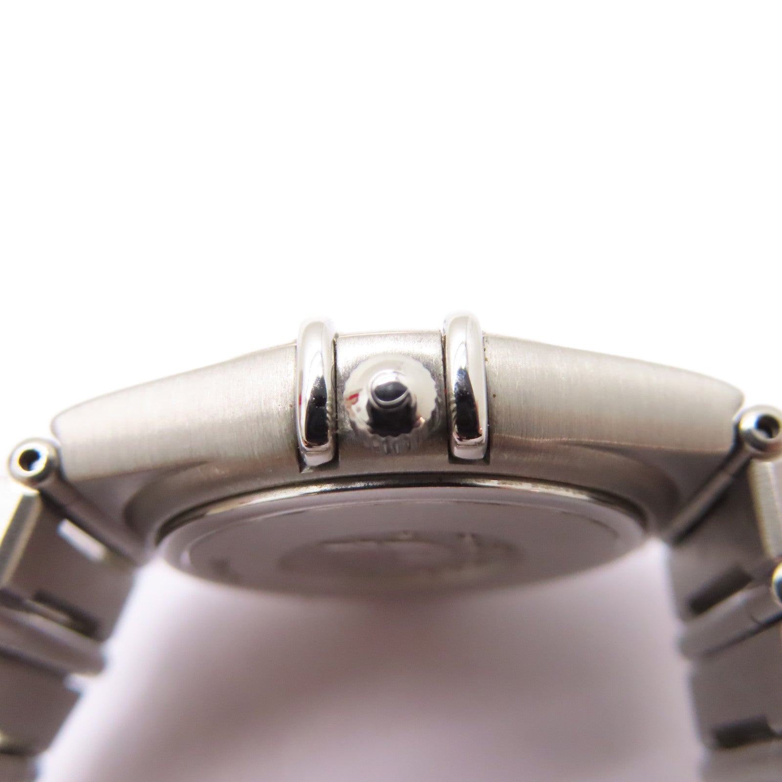 OMEGA Constellation Mini不鏽鋼手錶石英機芯白色