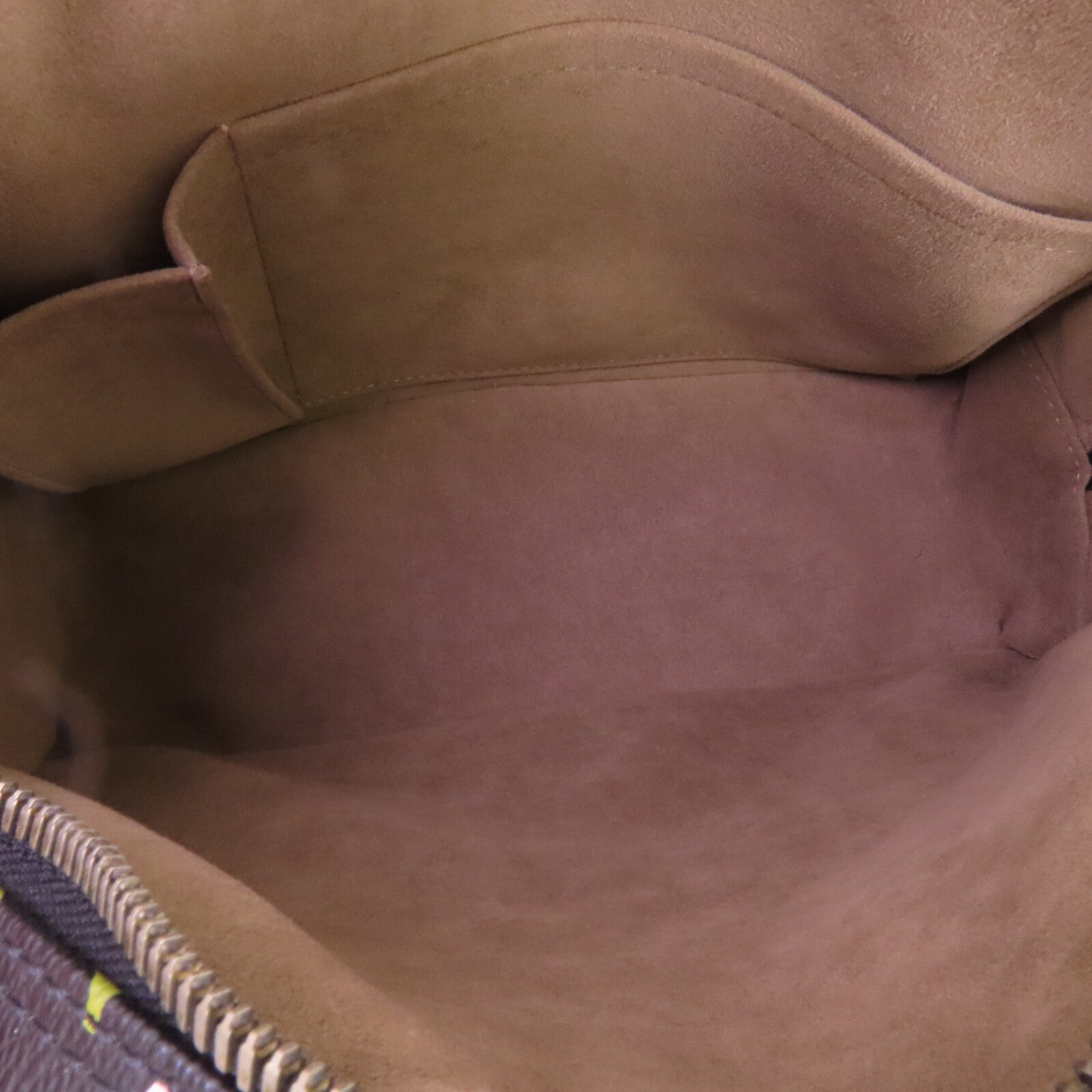 LOUIS VUITTON Monogram Multicolor Trouville金扣手挽袋