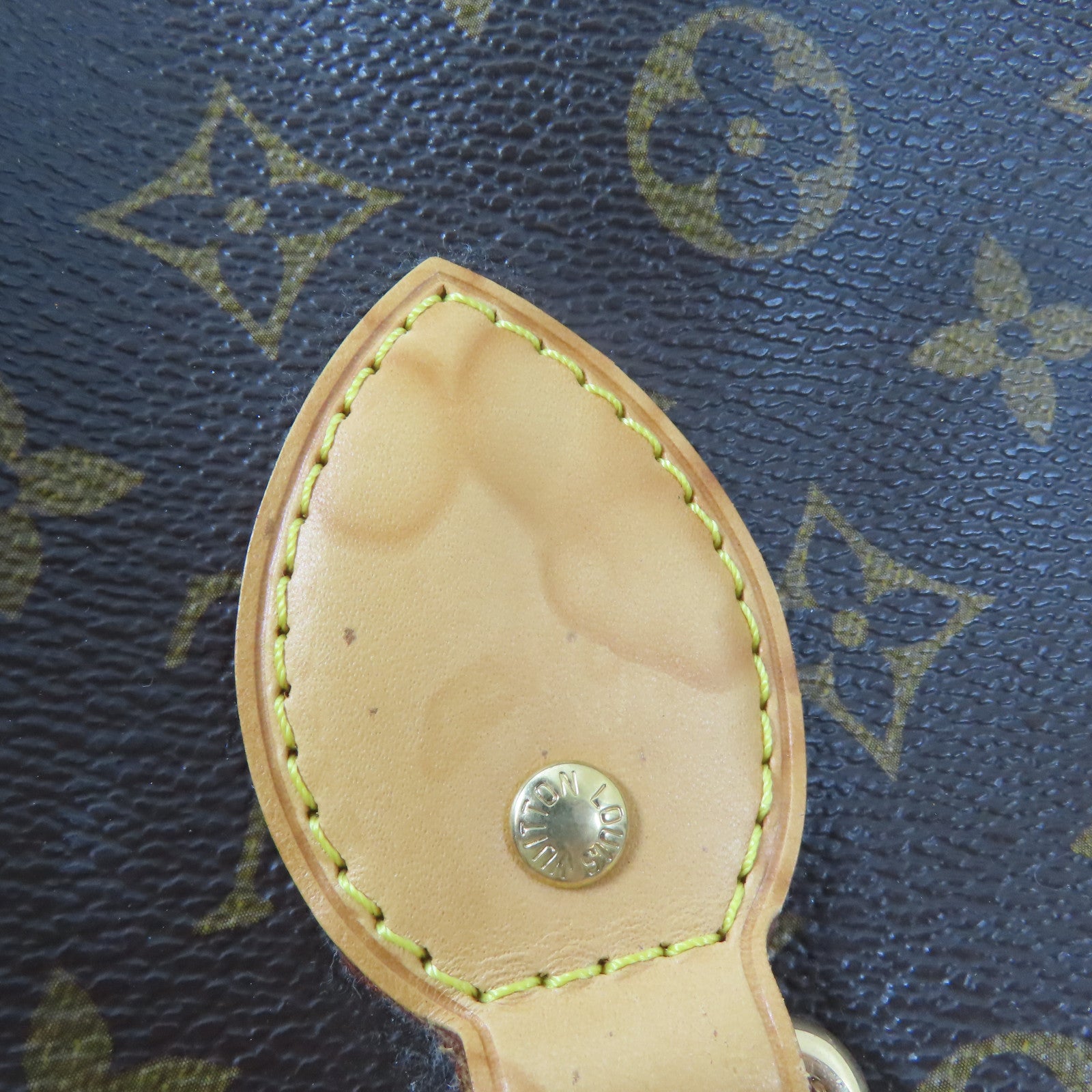 LOUIS VUITTON Monogram Palermo PM金扣手挽肩背兩用袋啡色