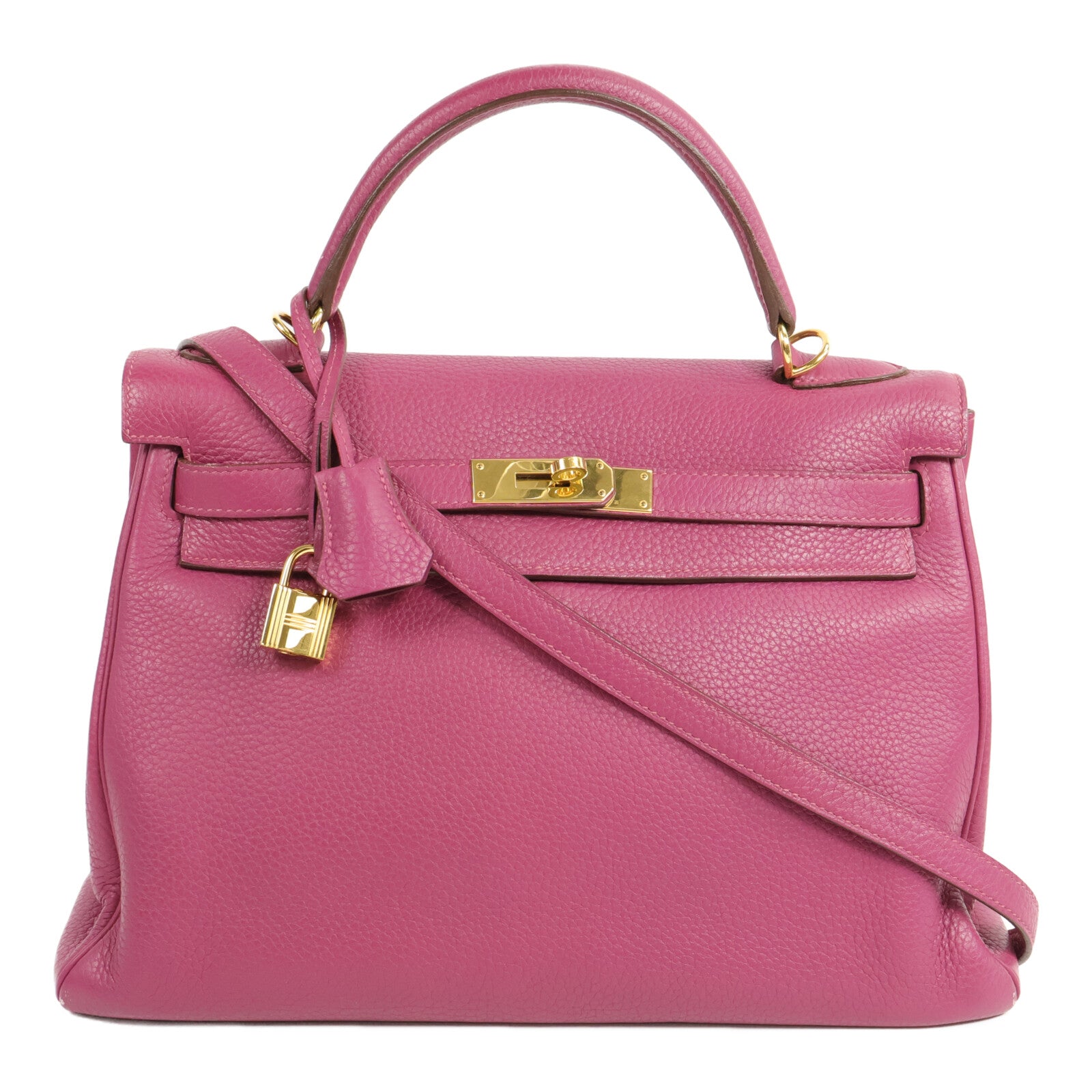HERMES Togo皮革Kelly 32手挽肩背兩用袋Tosca