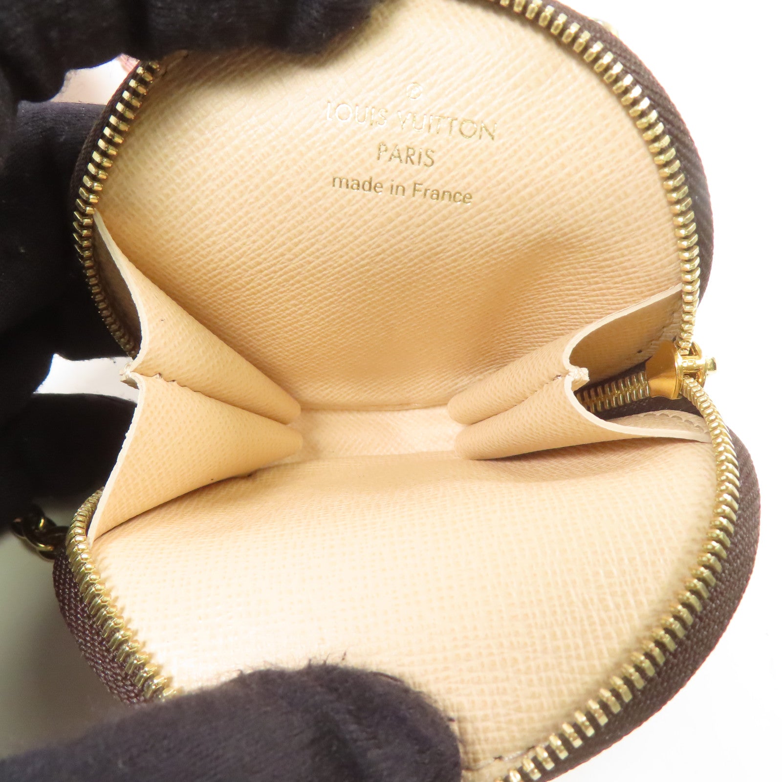 LOUIS VUITTON Monogram Multi Pochette Accessoires金扣手挽肩背兩用袋棕色
