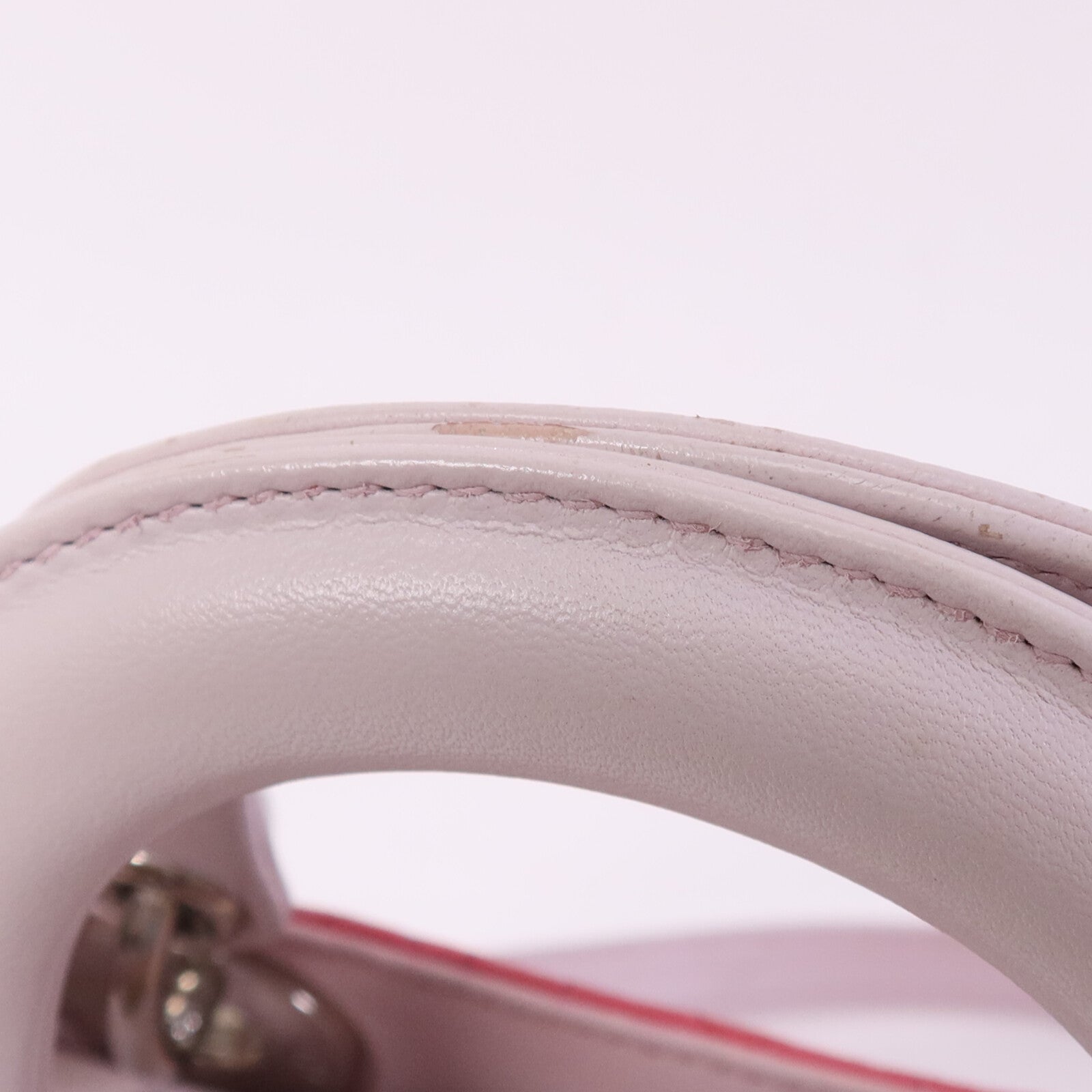 Dior 羊皮皮革Lady Dior銀扣手挽肩背兩用袋