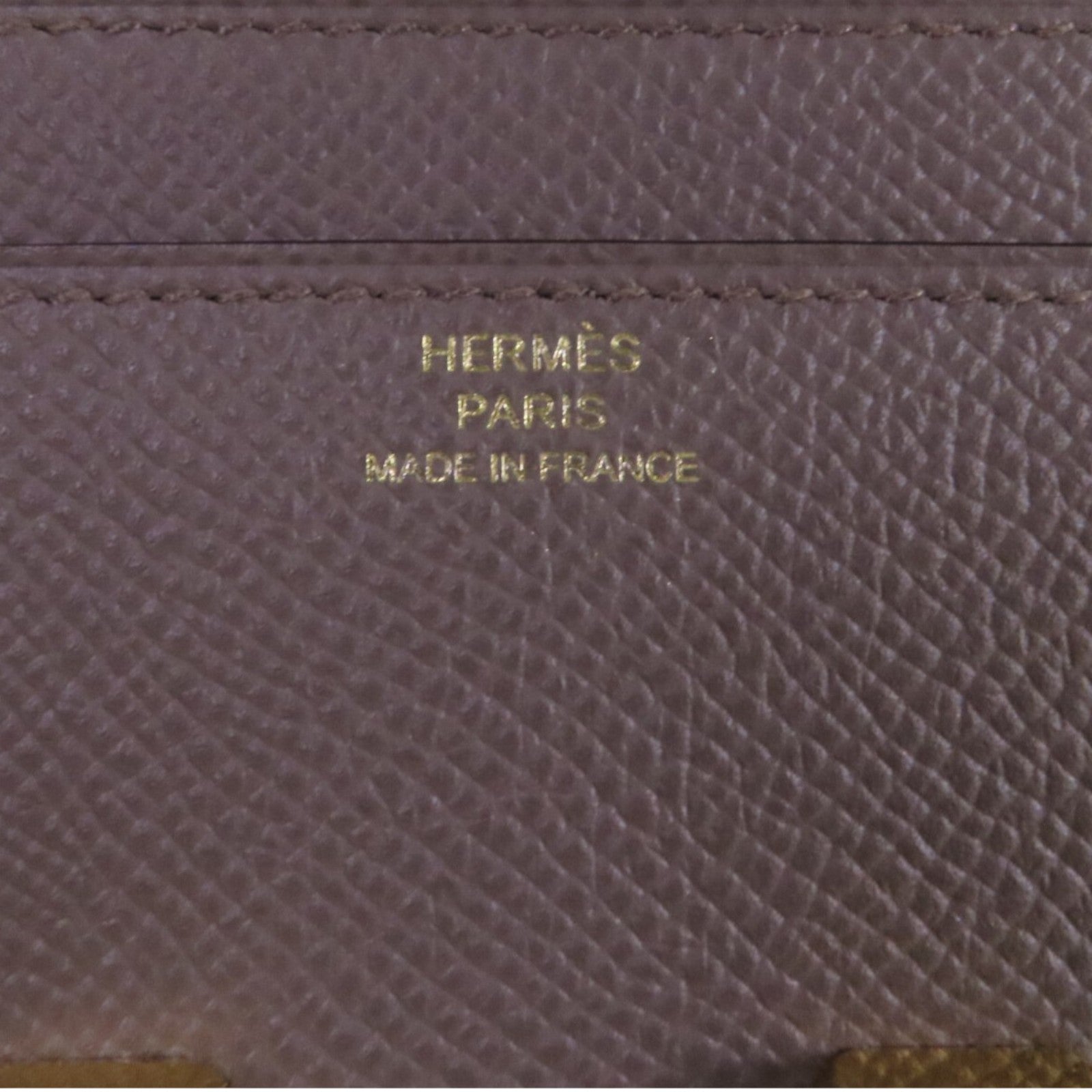 HERMES Epsom皮革Constance To Go金扣肩背袋