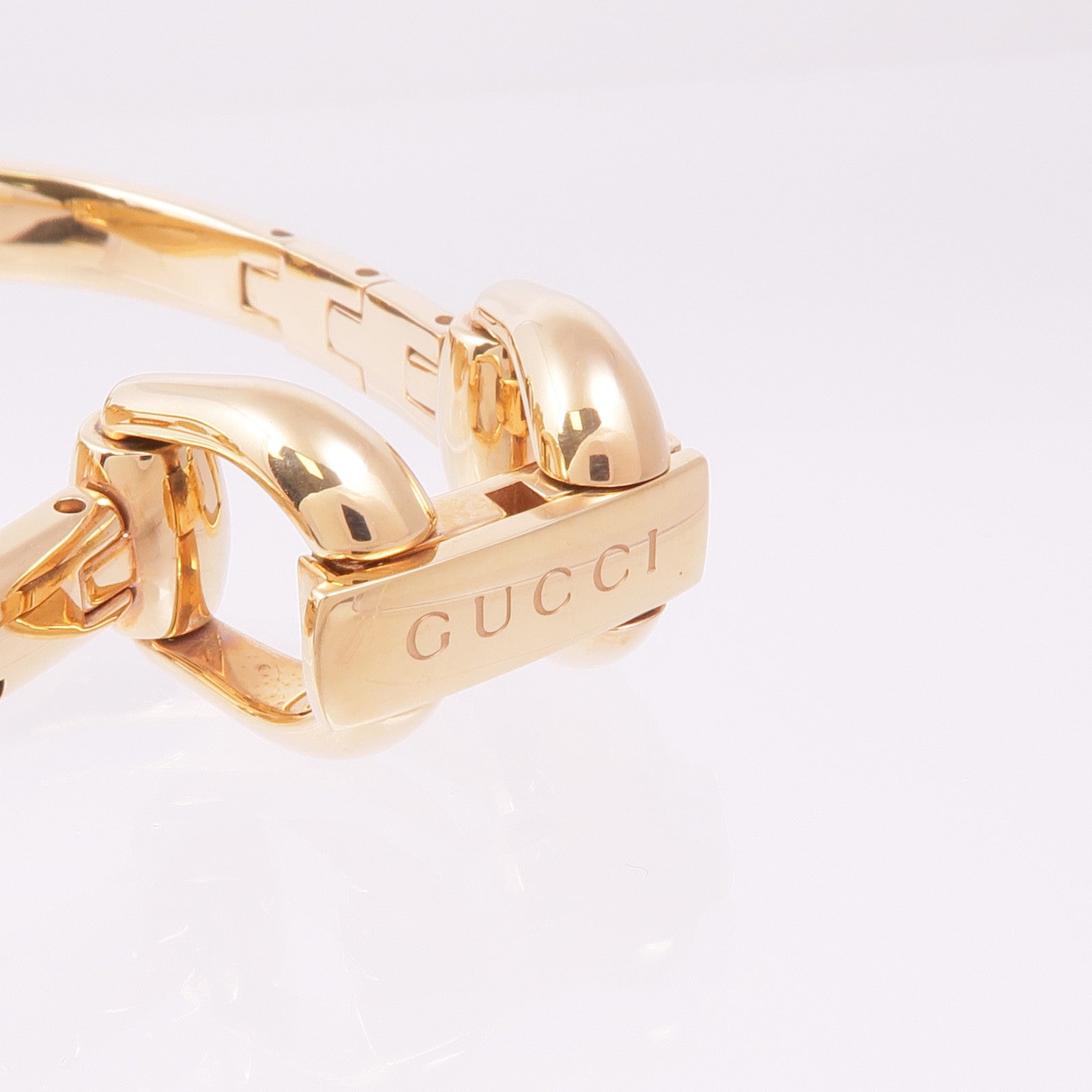 GUCCI Horsebit Rose Gold Steel 139.5