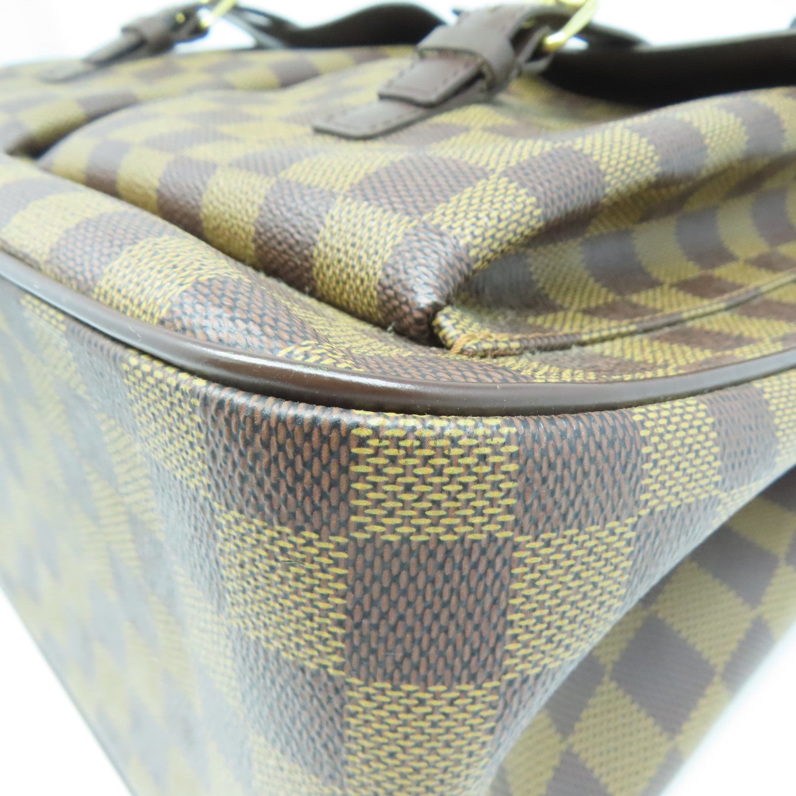 LOUIS VUITTON 【激減優惠】Damier Uzes金扣肩背袋啡色