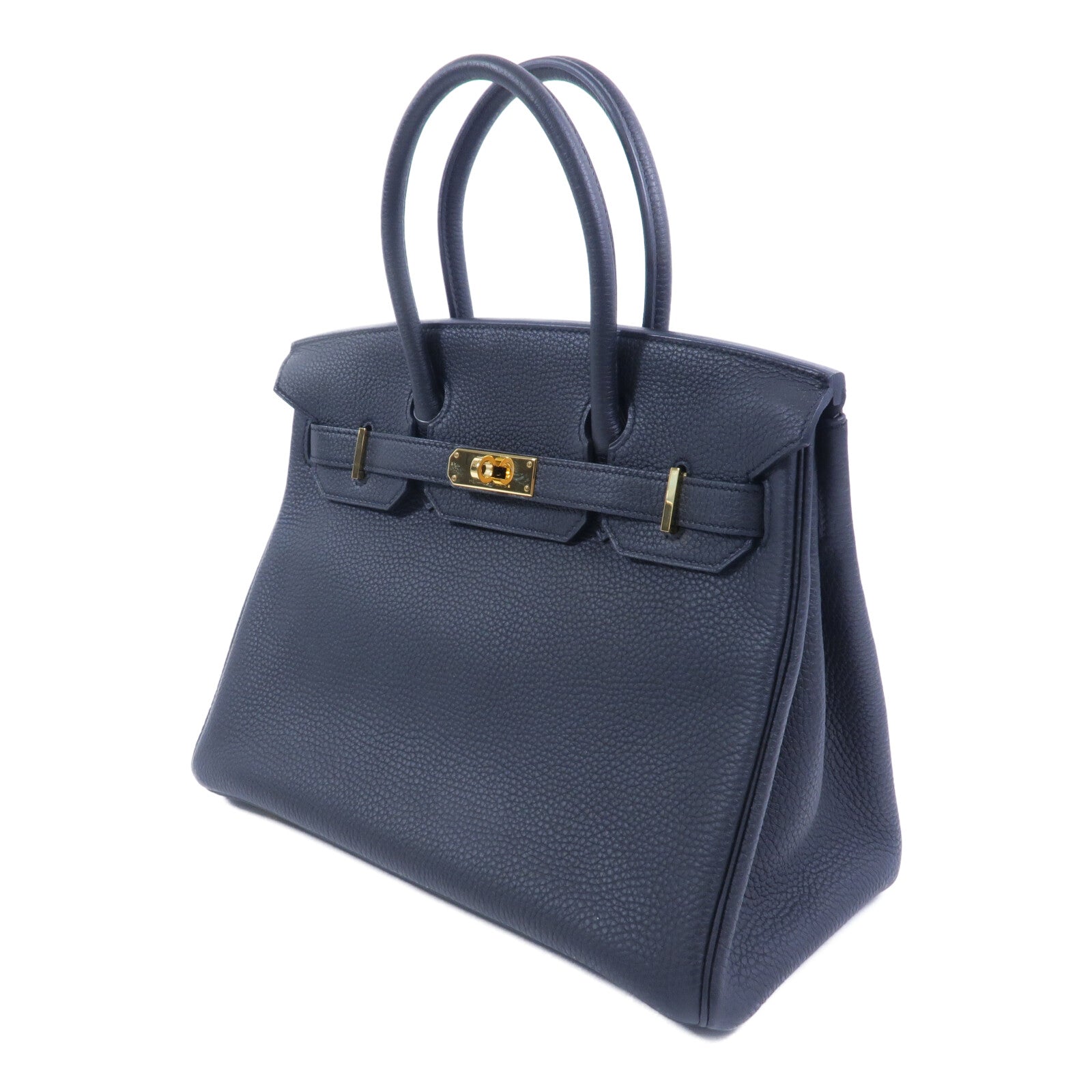HERMES Togo皮革Birkin 30手挽袋Noir