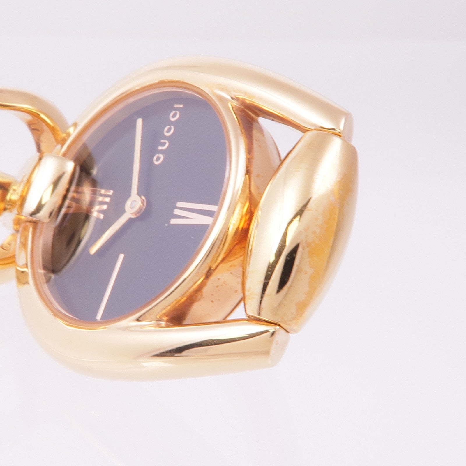 GUCCI Horsebit Rose Gold Steel 139.5