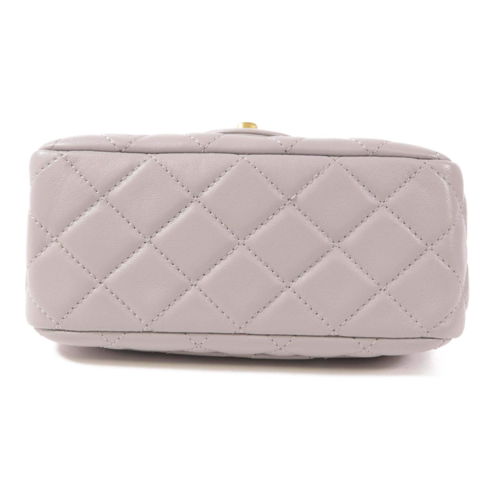CHANEL 羊皮皮革Classic 17cm Gold Ball金扣肩背袋