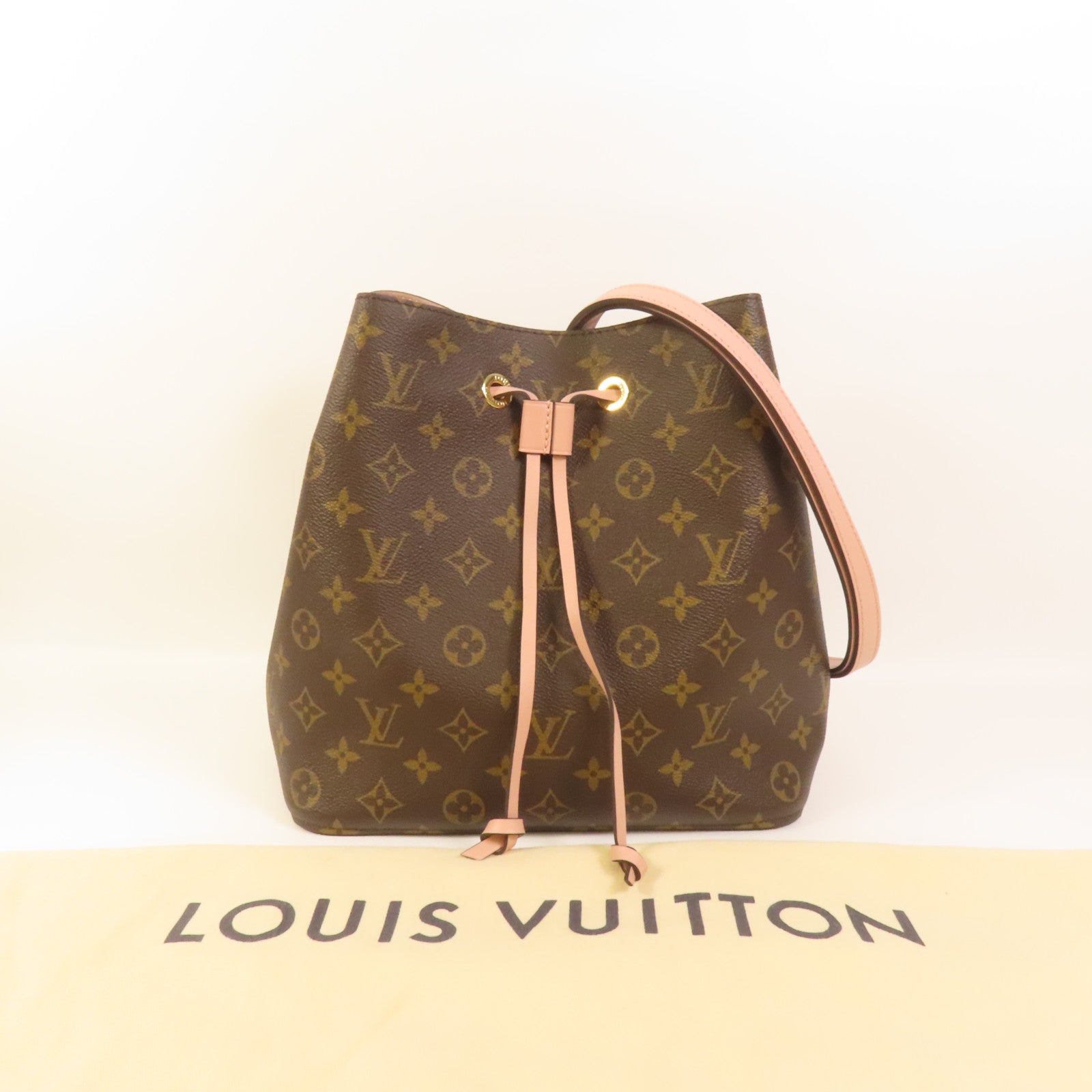 LOUIS VUITTON Monogram Neo Noe金扣手挽肩背兩用袋