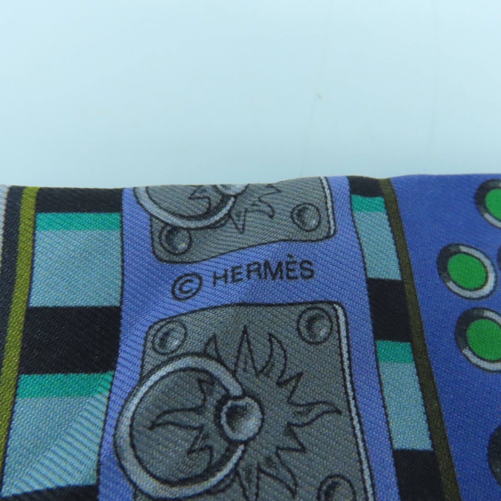 HERMES 【激減優惠】絲質Twilly絲巾彩色