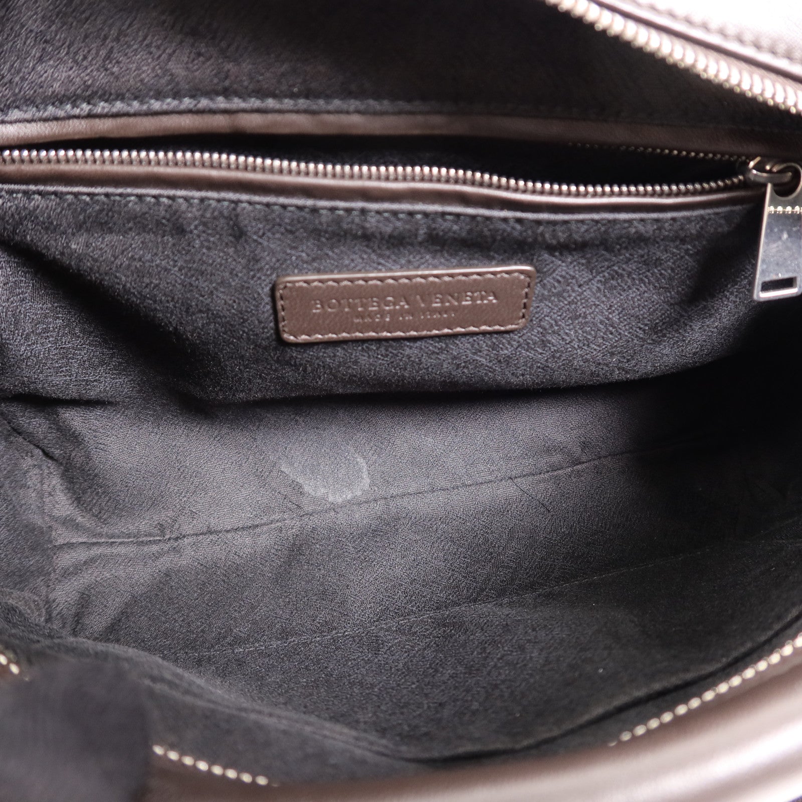 BOTTEGA VENETA 牛皮皮革Hand Bag銀扣手挽袋