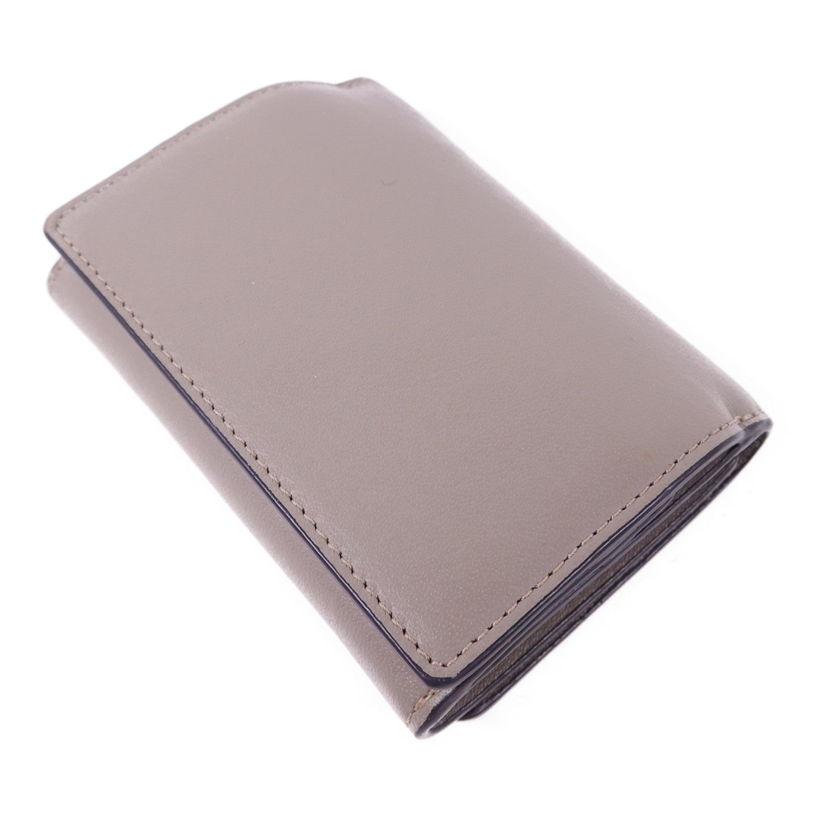 Furla 牛皮皮革Trifold Wallet金扣錢包