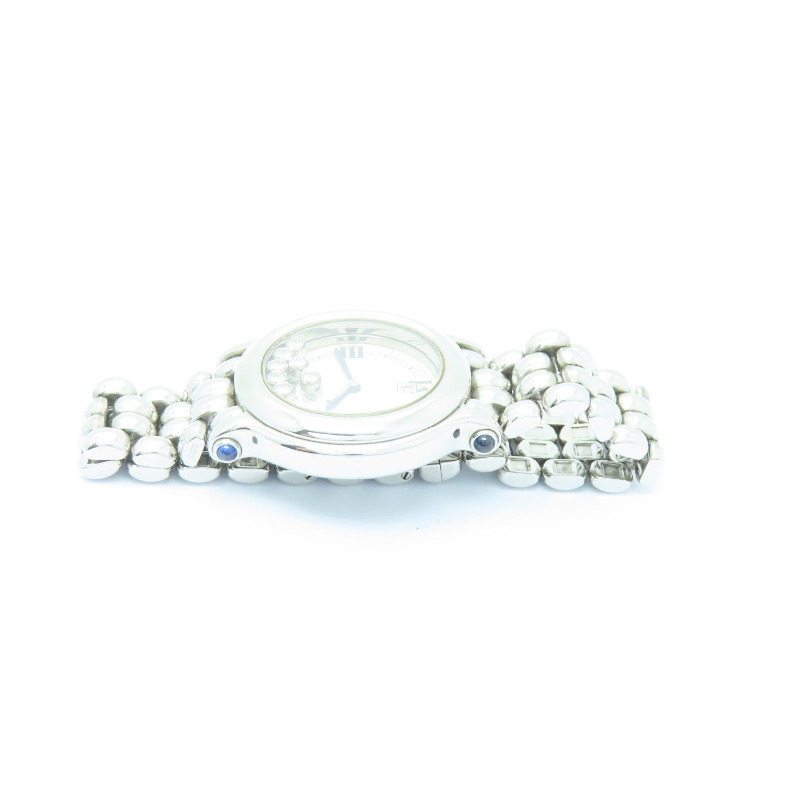 Chopard Happy Diamonds不鏽鋼手錶石英機芯白色