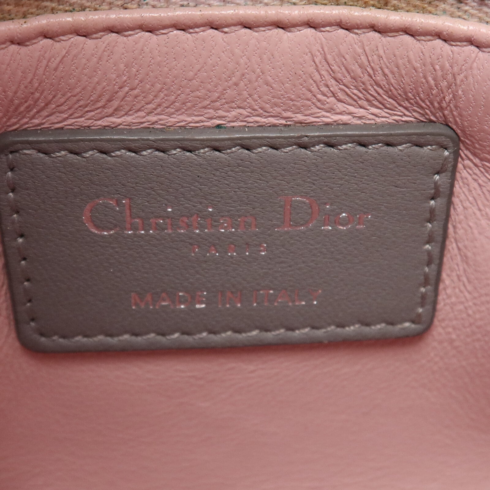 Dior 羊皮皮革Lady Dior銀扣手挽肩背兩用袋