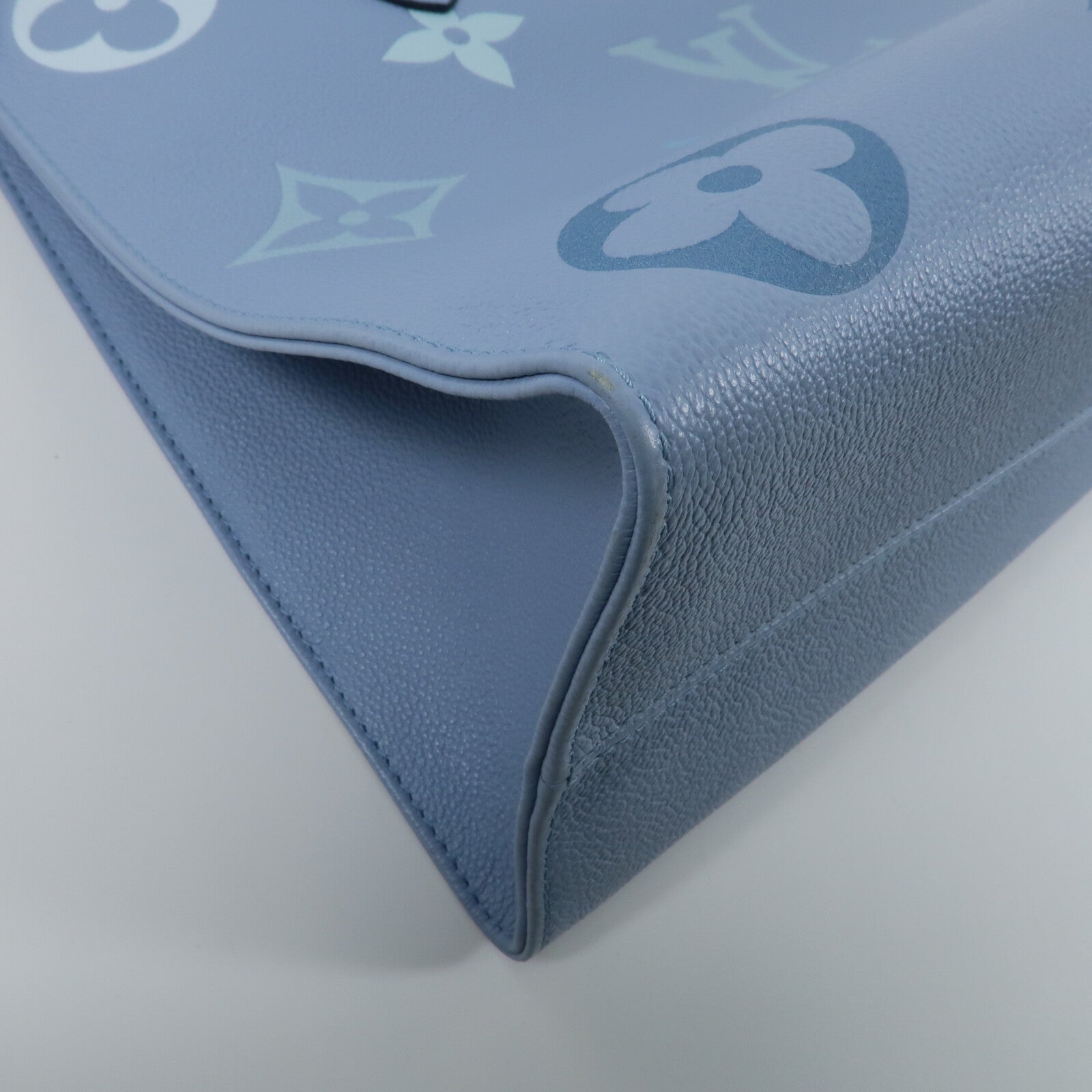LOUIS VUITTON Monogram Empreinte On The Go MM手挽肩背兩用袋