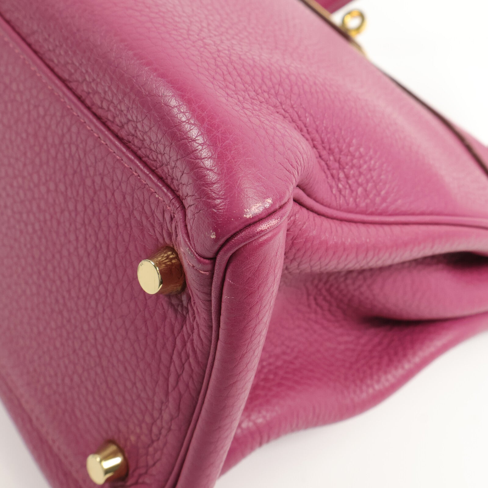 HERMES Togo皮革Kelly 32手挽肩背兩用袋Tosca