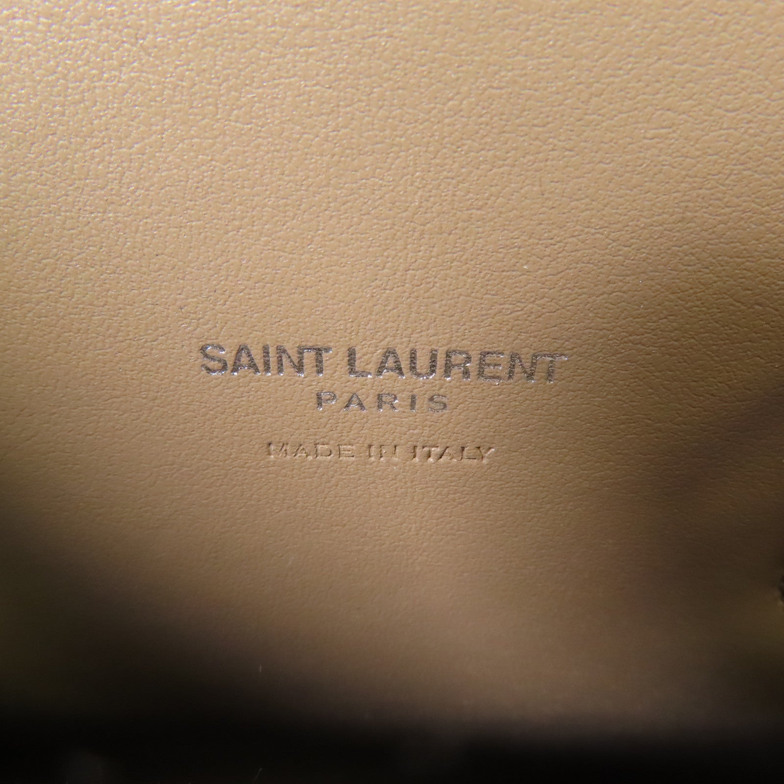 SAINT LAURENT 牛皮皮革Sac De Jour Baby銀扣手挽肩背兩用袋