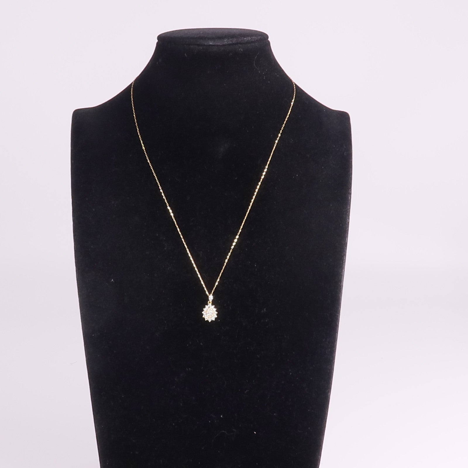 JEWELRY 18K黃金Diamond Necklace鑽石項鍊