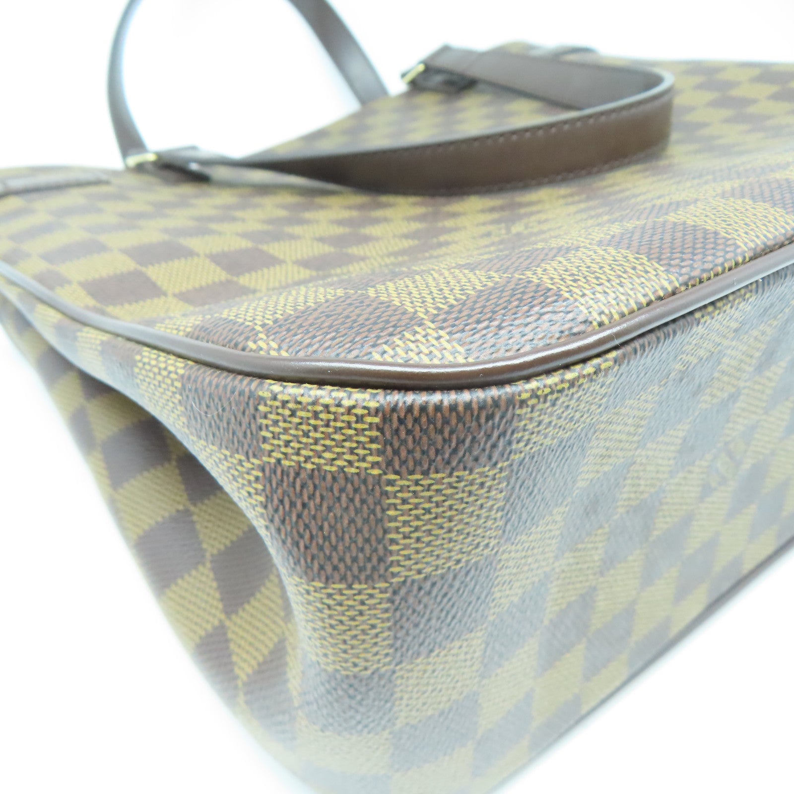 LOUIS VUITTON 【激減優惠】Damier Uzes金扣肩背袋啡色