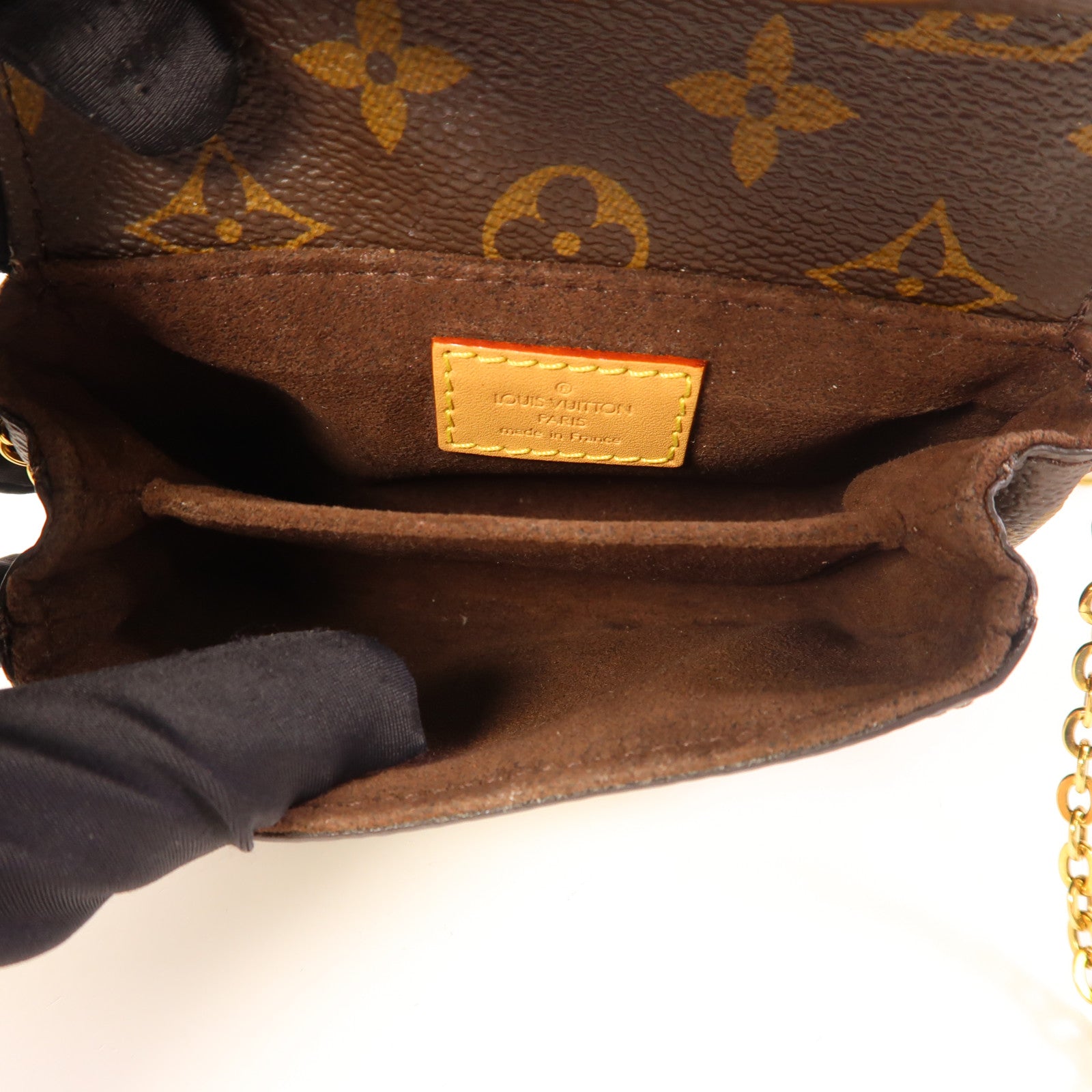 LOUIS VUITTON Monogram Micro Metis金扣肩背袋