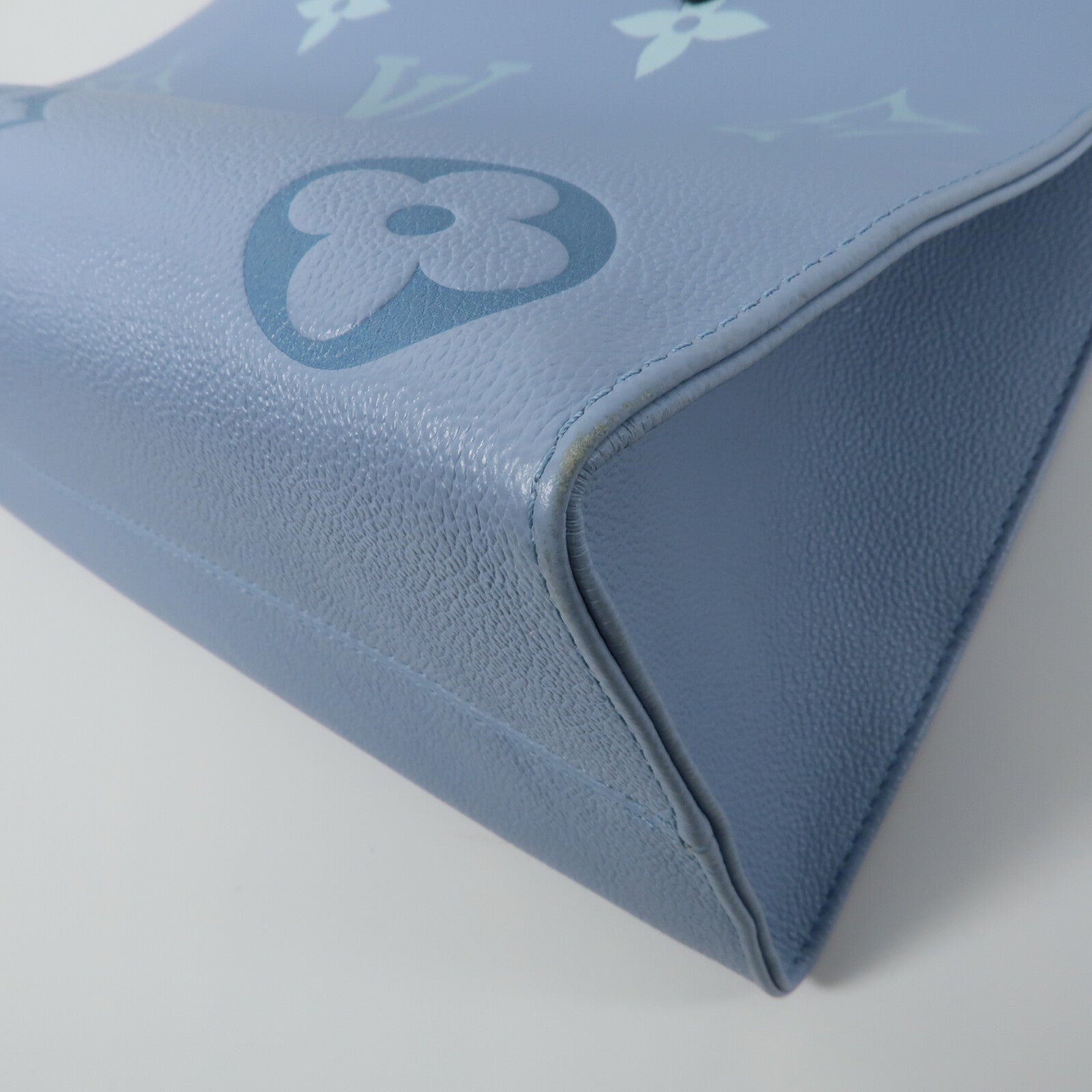 LOUIS VUITTON Monogram Empreinte On The Go MM手挽肩背兩用袋