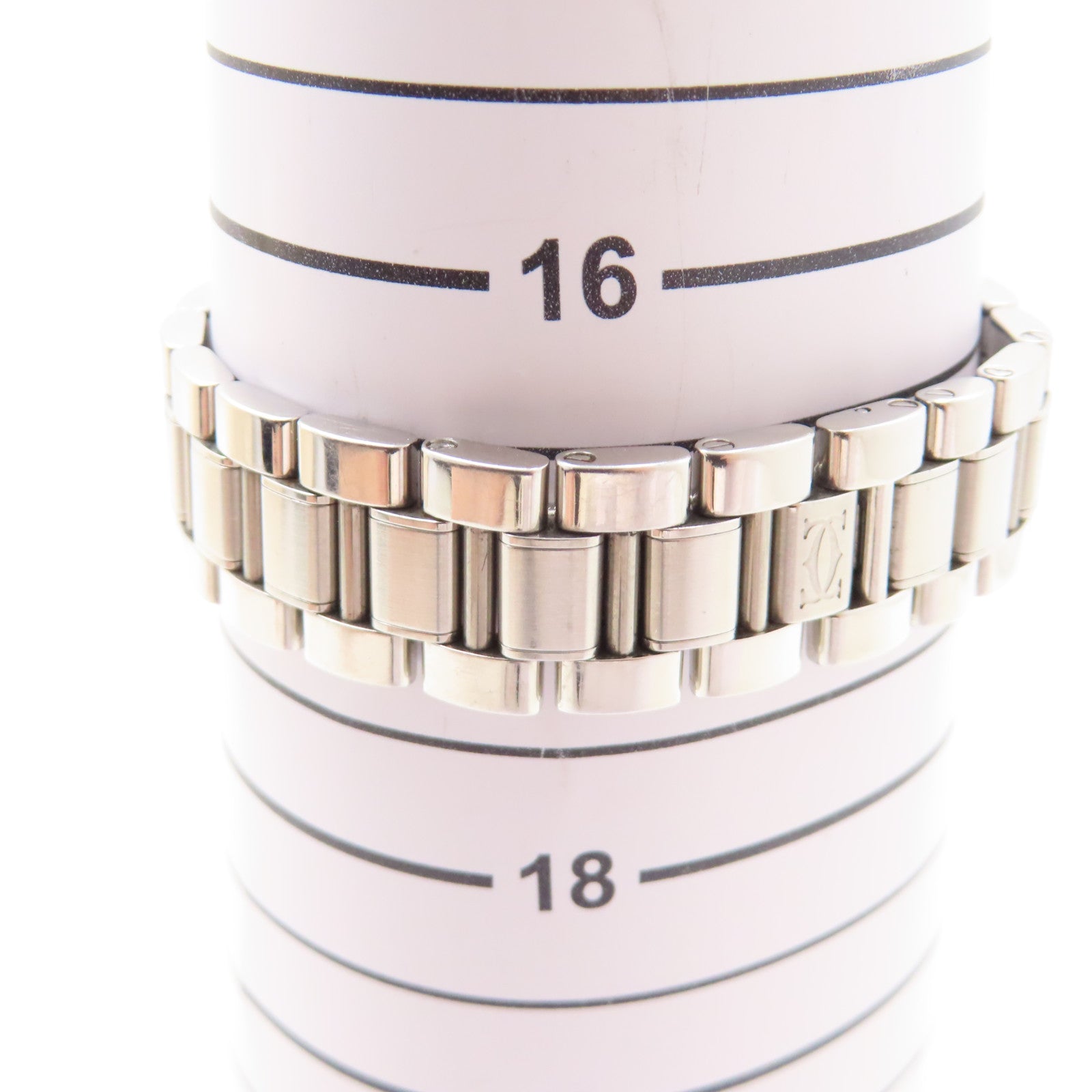 CARTIER Must 21不鏽鋼手錶石英機芯銀色
