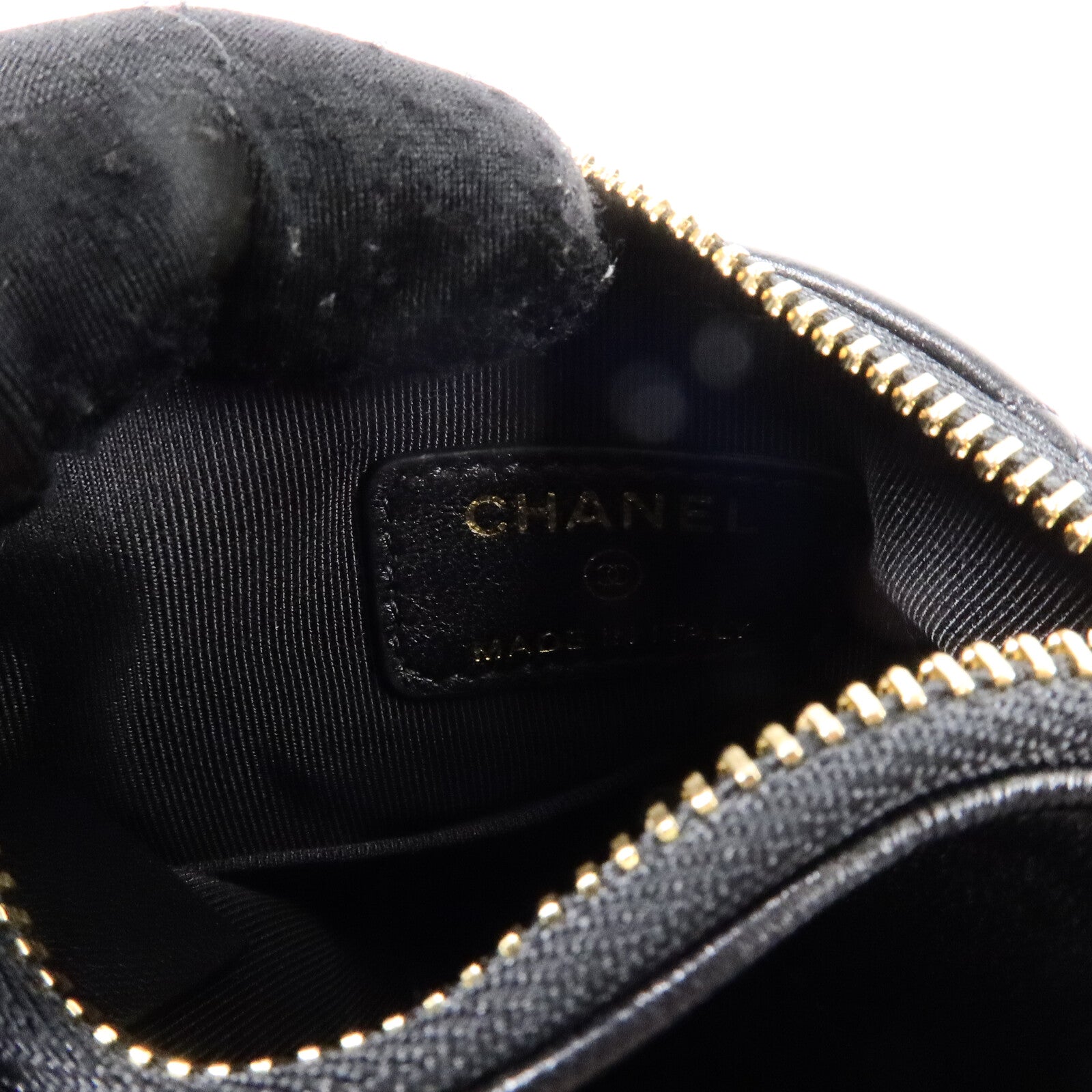 CHANEL 羊皮皮革Phone Bag鏈帶肩背袋