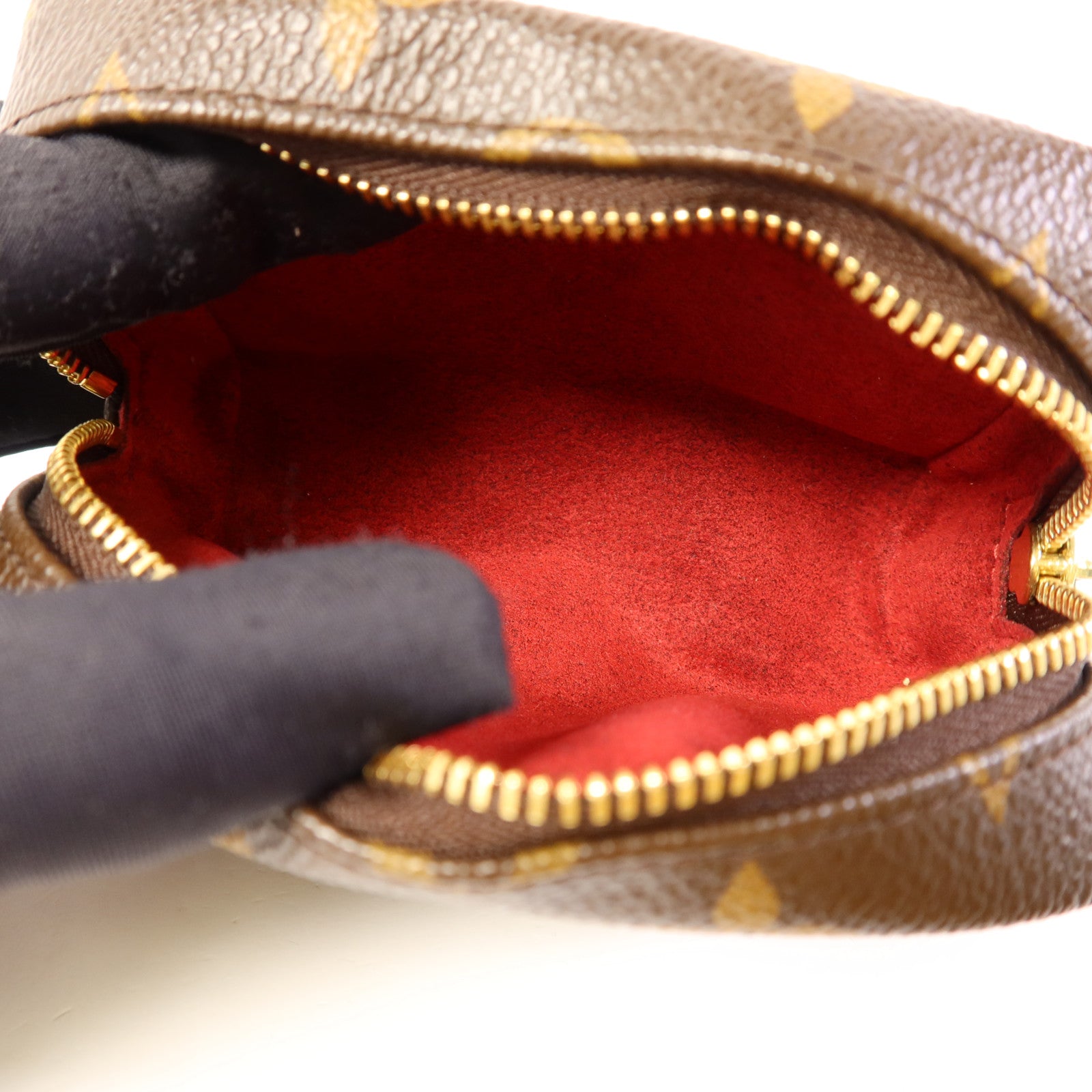 LOUIS VUITTON Monogram Trousse Wapity Pouch金扣手拿包