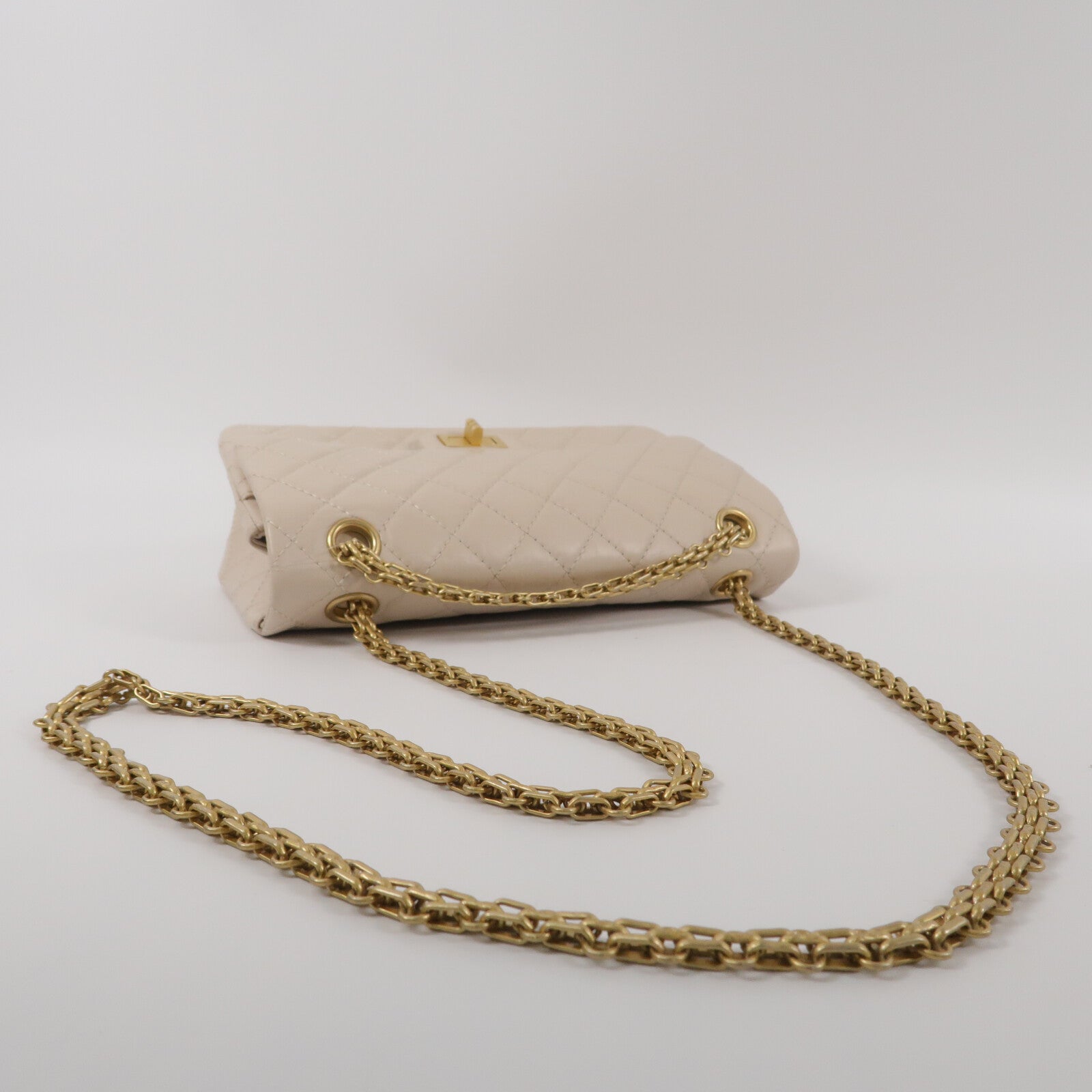 CHANEL 牛皮皮革2.55 Small肩背袋