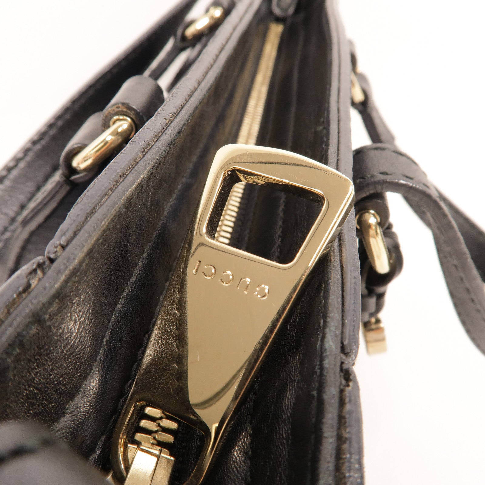GUCCI 牛皮皮革2Way Shoulder手挽肩背兩用袋