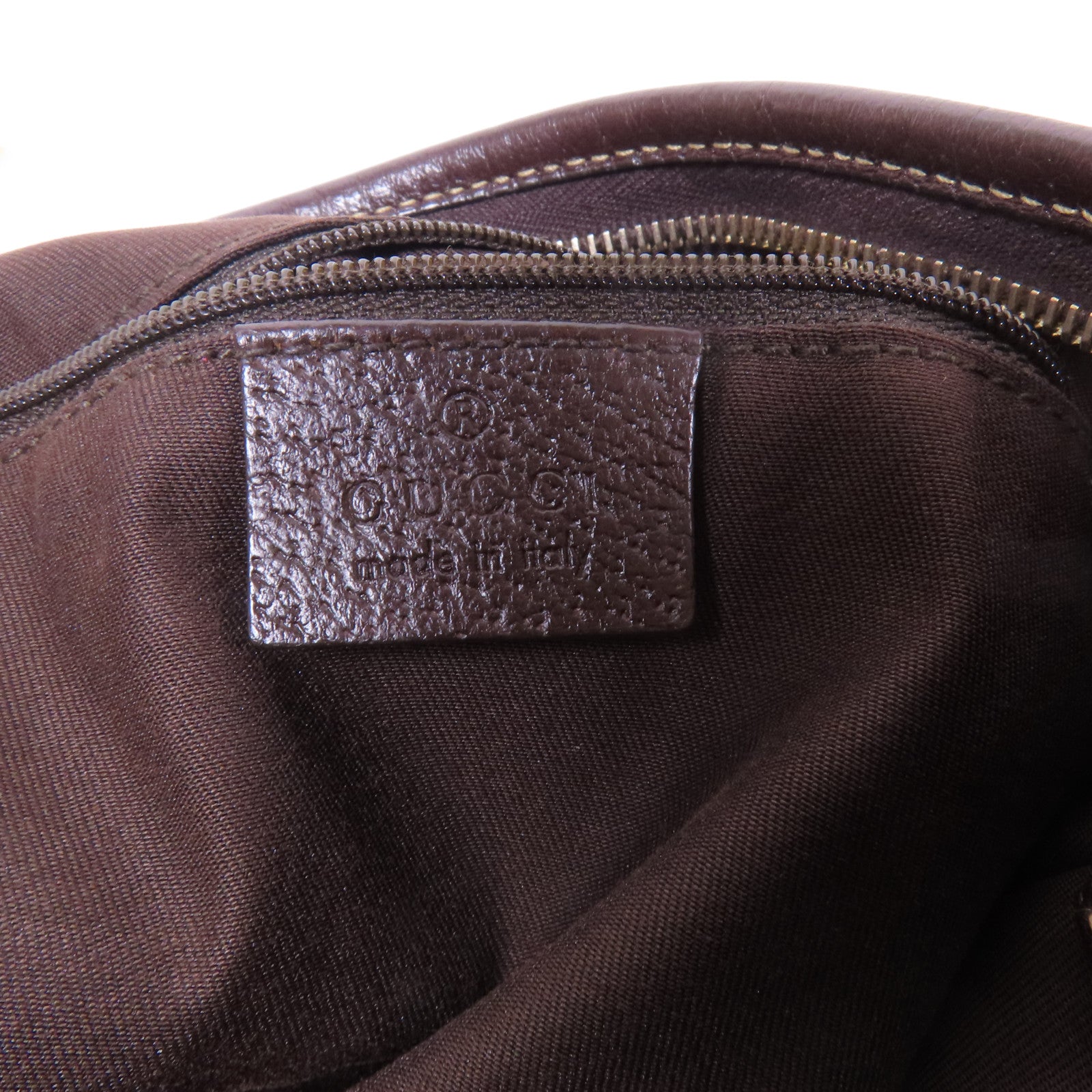 GUCCI 帆布Shoulder Bag金扣肩背袋