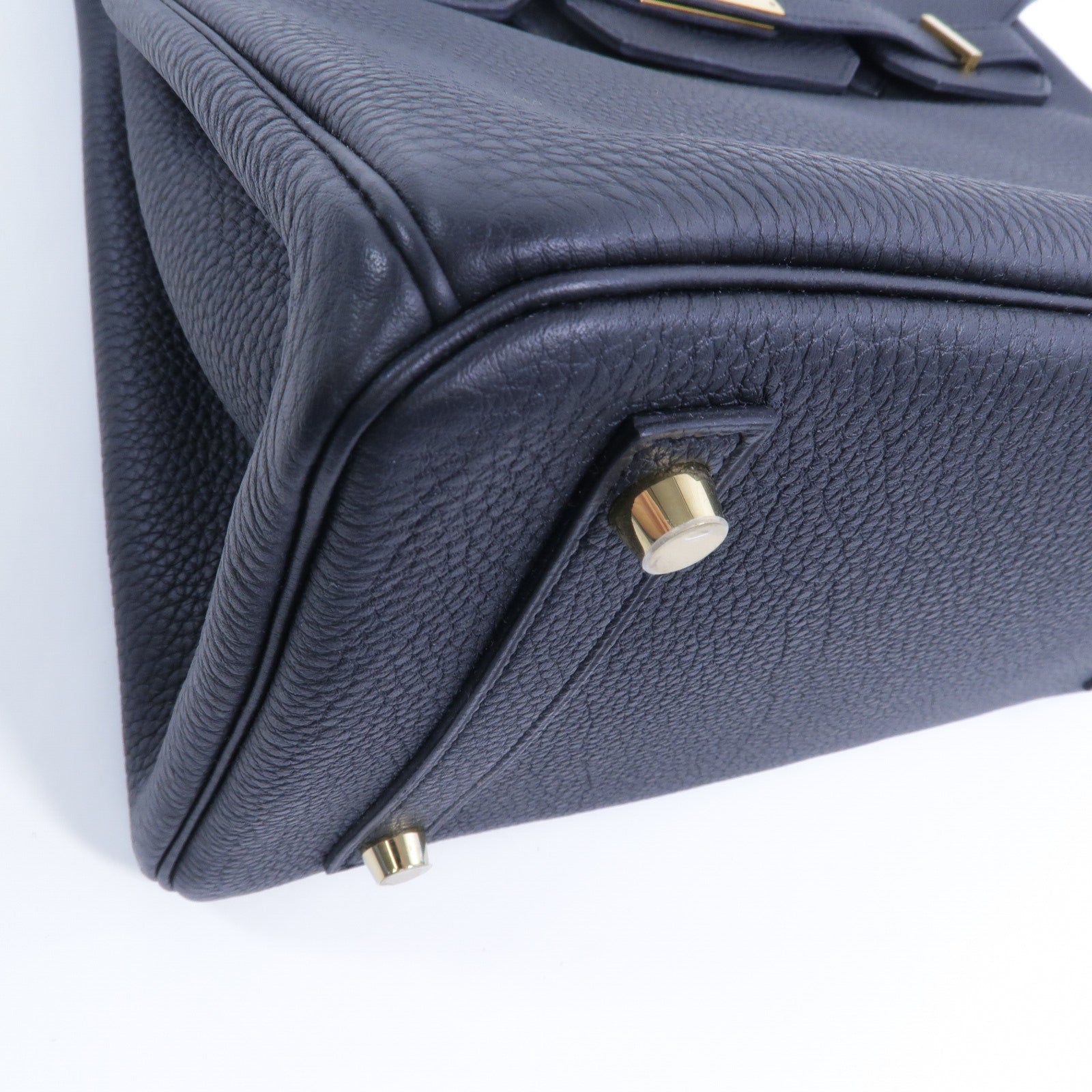 HERMES Togo皮革Birkin 30手挽袋Noir