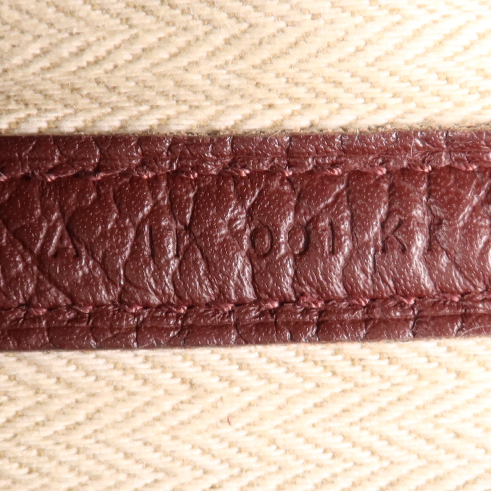 HERMES Country皮革Garden Party TPM銀扣手挽袋Bordeaux