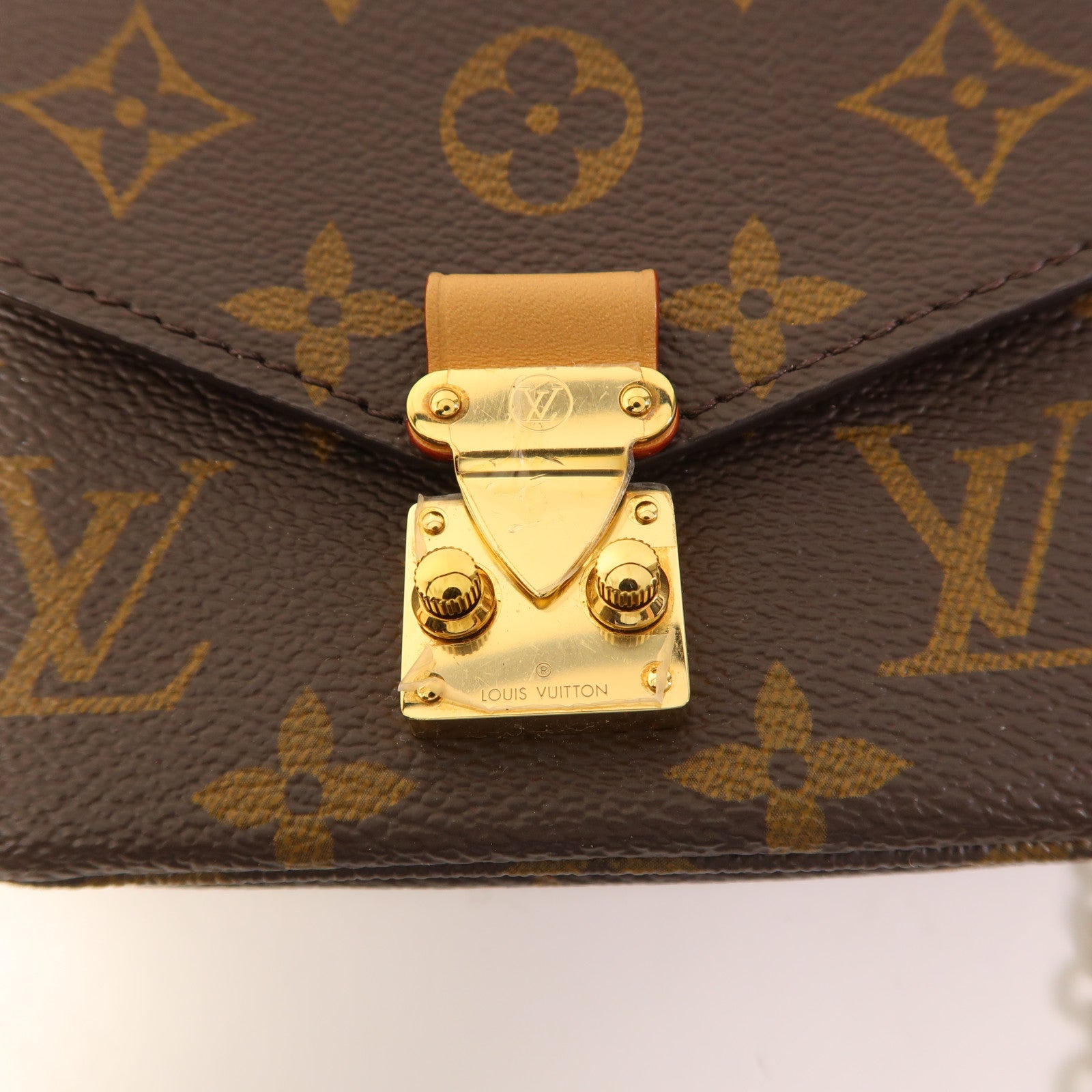 LOUIS VUITTON Monogram Micro Metis金扣肩背袋