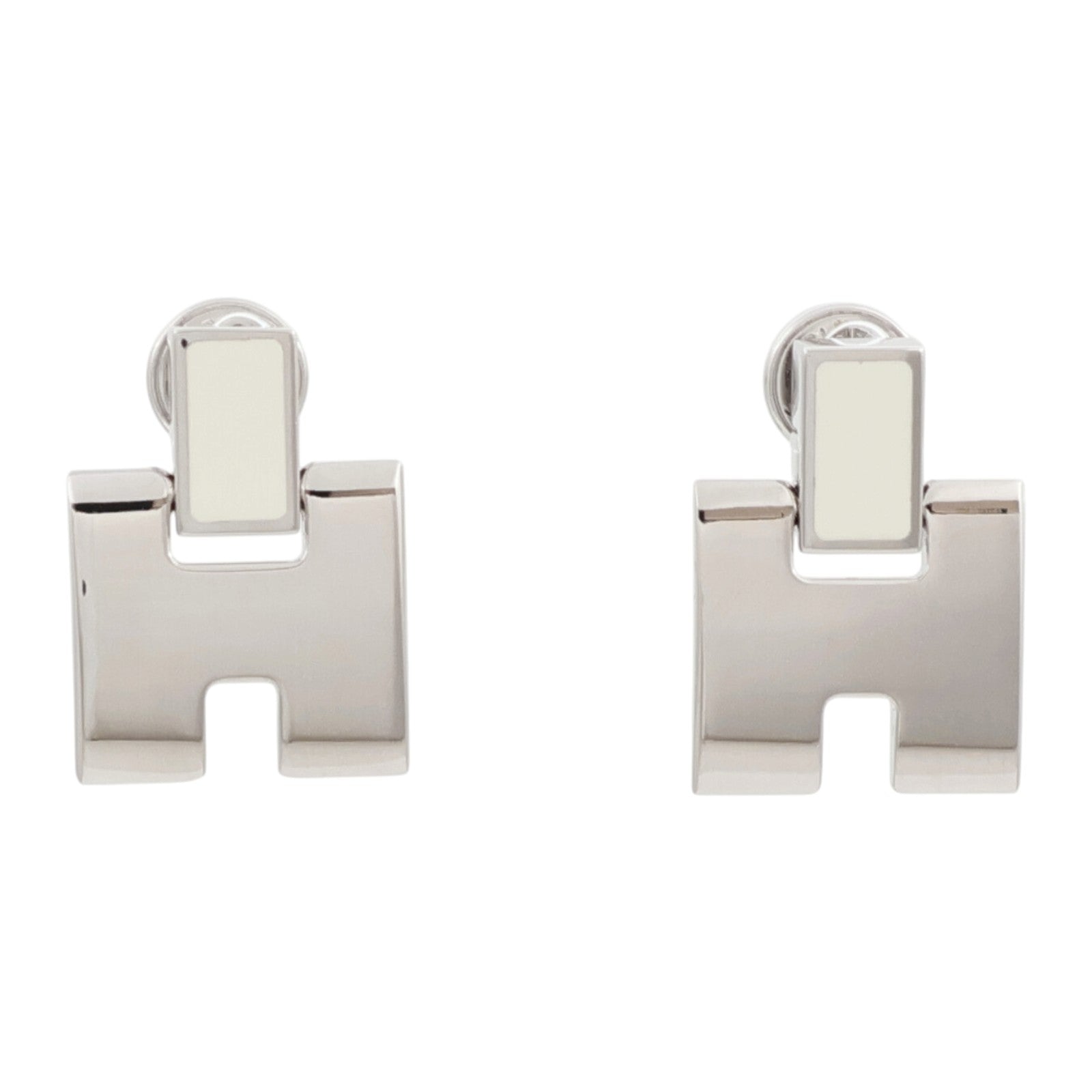 HERMES 金屬/琺瑯Eileen Earrings耳環