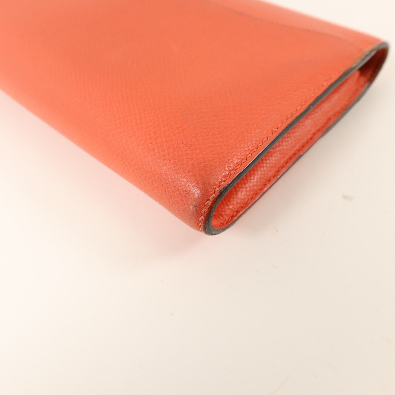 HERMES Epsom皮革Constance Long Wallet長錢包Rose Jaipur