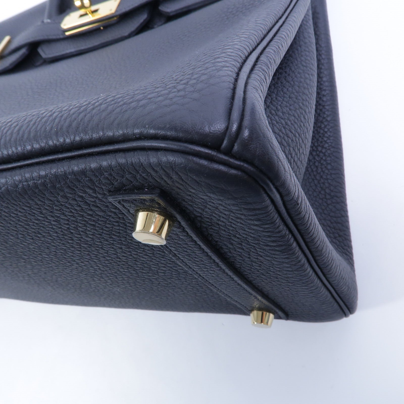 HERMES Togo皮革Birkin 30手挽袋Noir