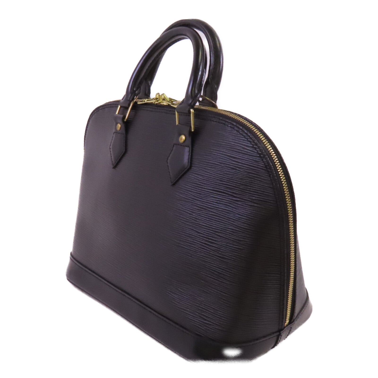 LOUIS VUITTON Epi Alma MM金扣手挽袋