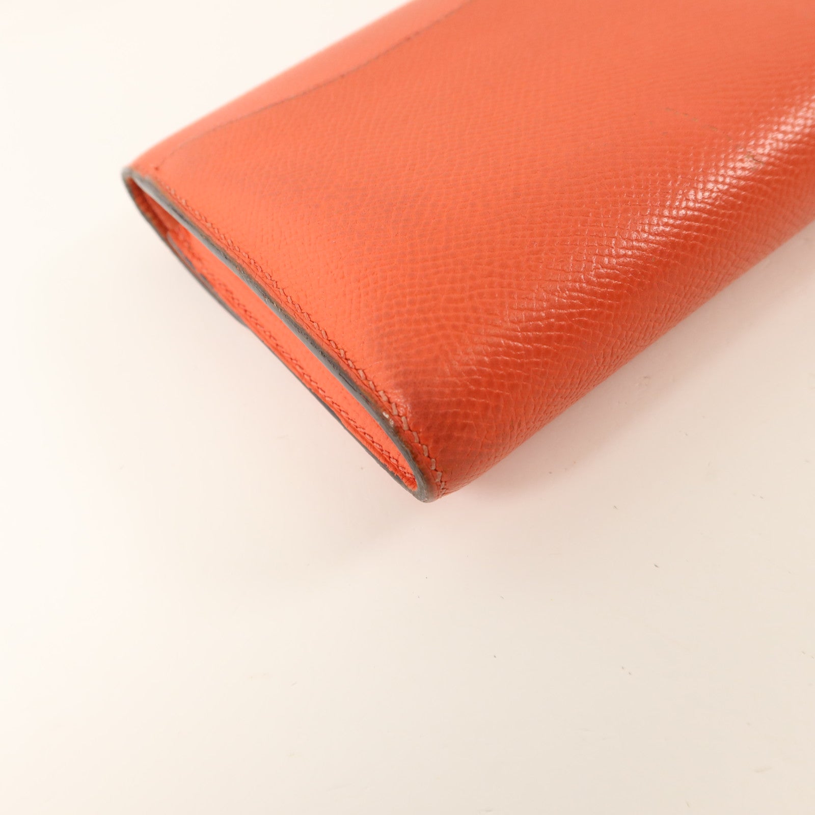 HERMES Epsom皮革Constance Long Wallet長錢包Rose Jaipur