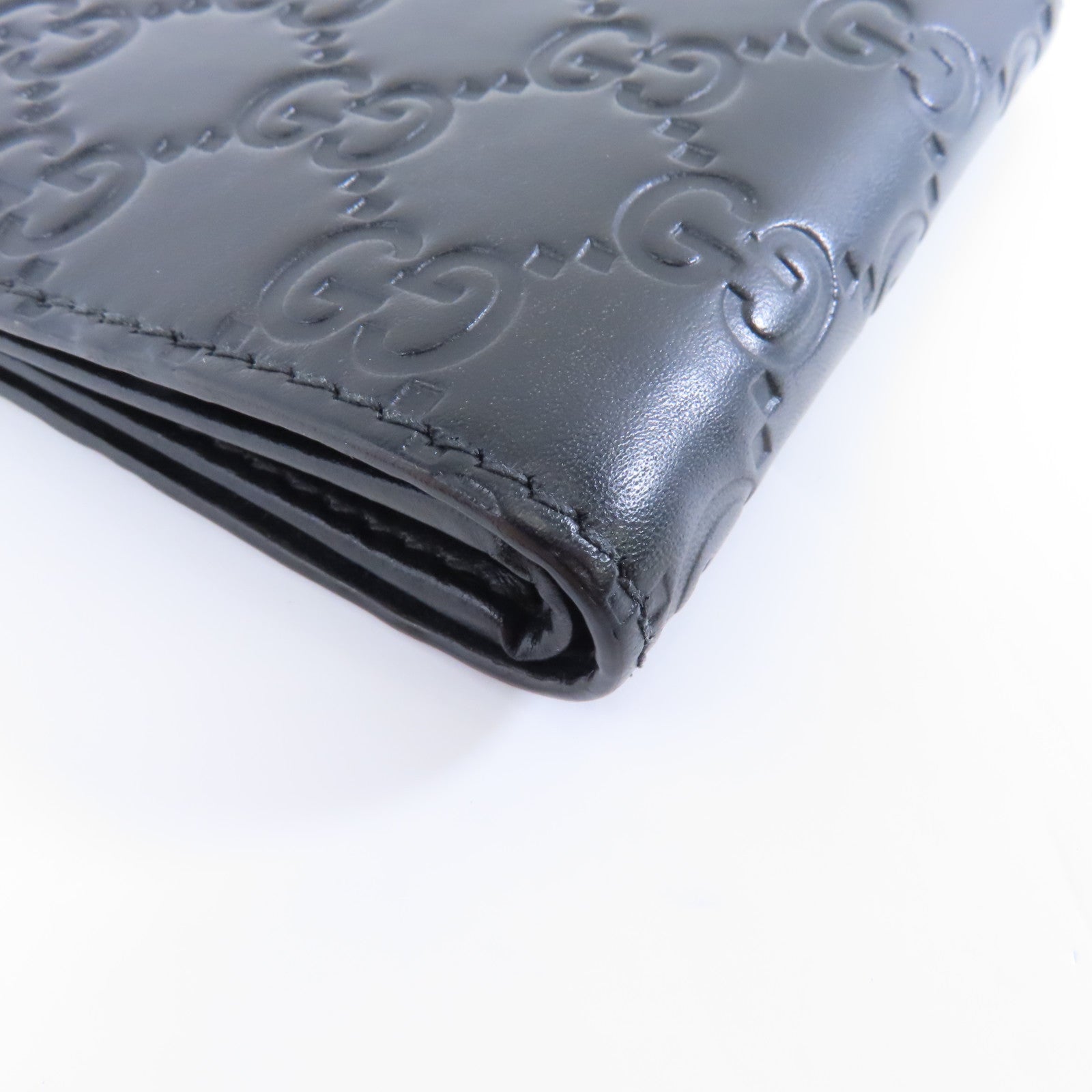 GUCCI 牛皮皮革Wallet錢包黑色