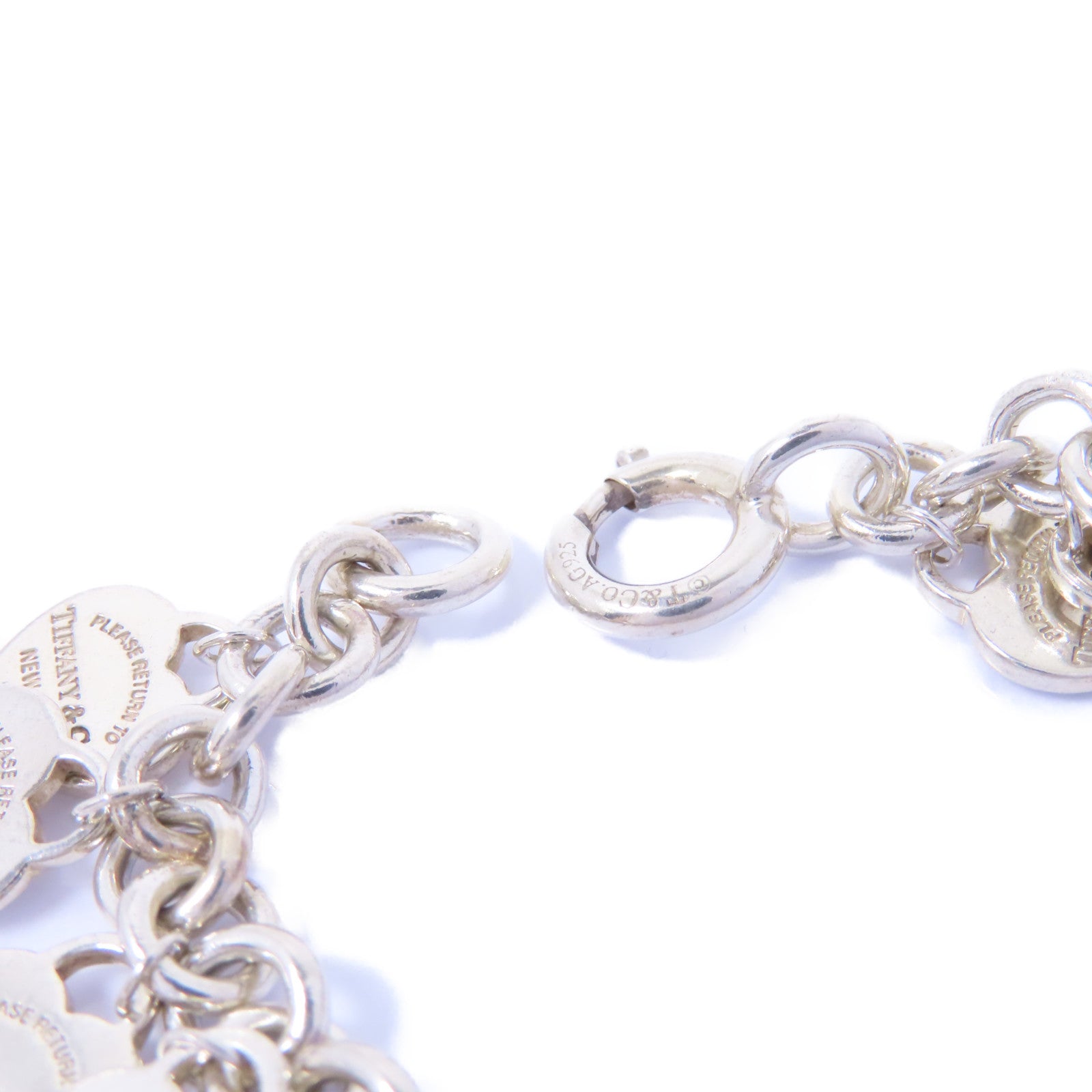 TIFFANY＆CO 925純銀Bracelet手鏈銀色