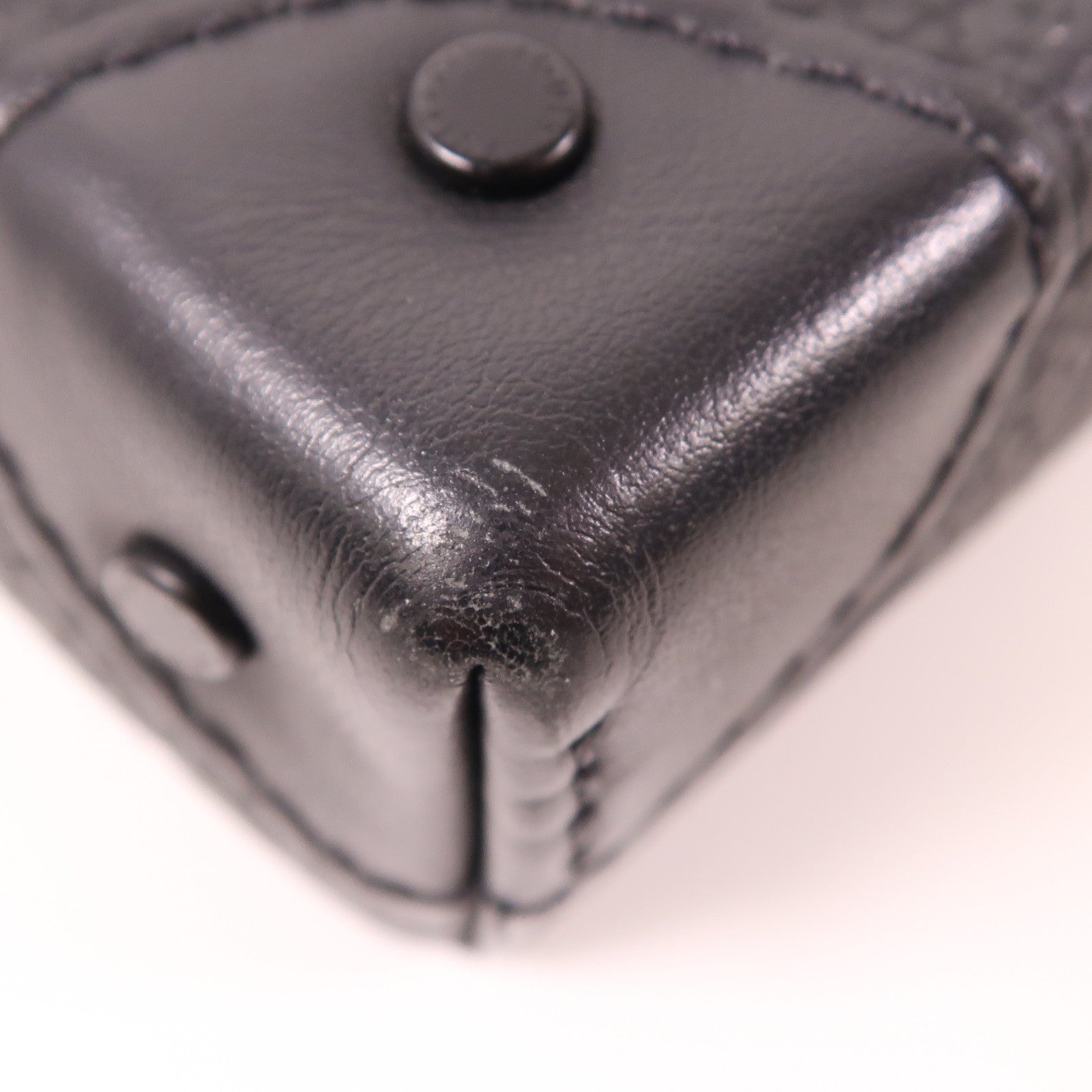 LOUIS VUITTON Monogram Taurillon Trunk Messenger Bag肩背袋