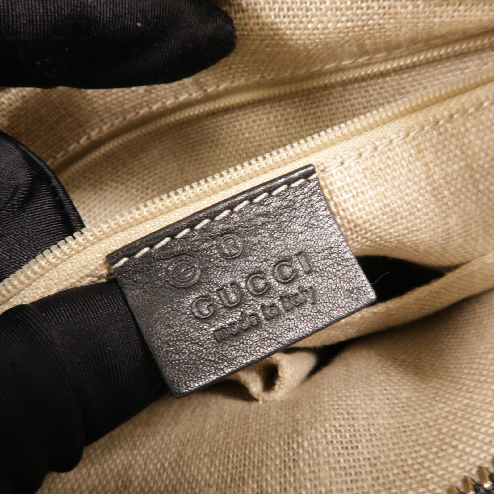 GUCCI 牛皮皮革2Way Shoulder手挽肩背兩用袋