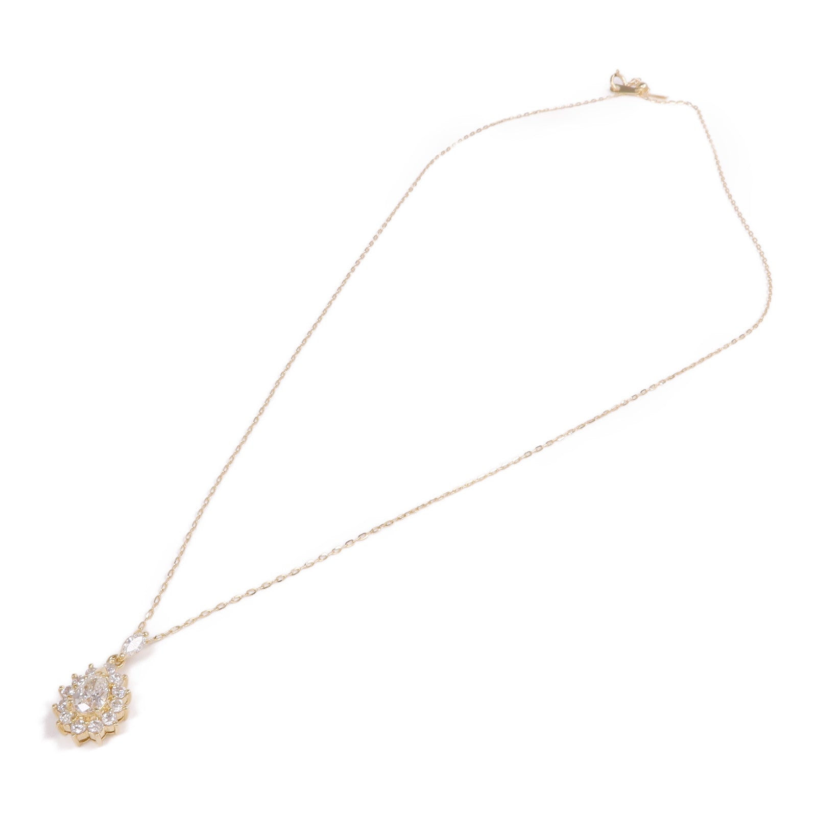 JEWELRY 18K黃金Diamond Necklace鑽石項鍊