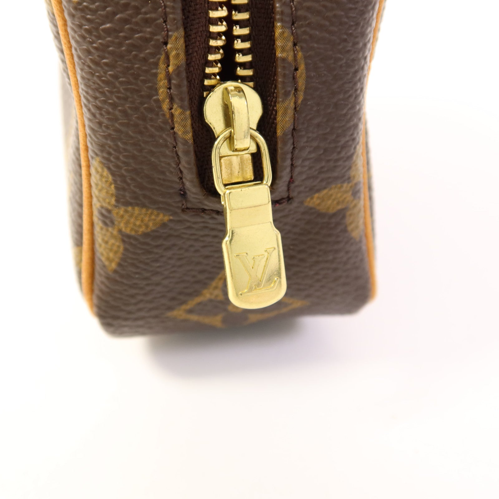 LOUIS VUITTON Monogram Trousse Wapity Pouch金扣手拿包